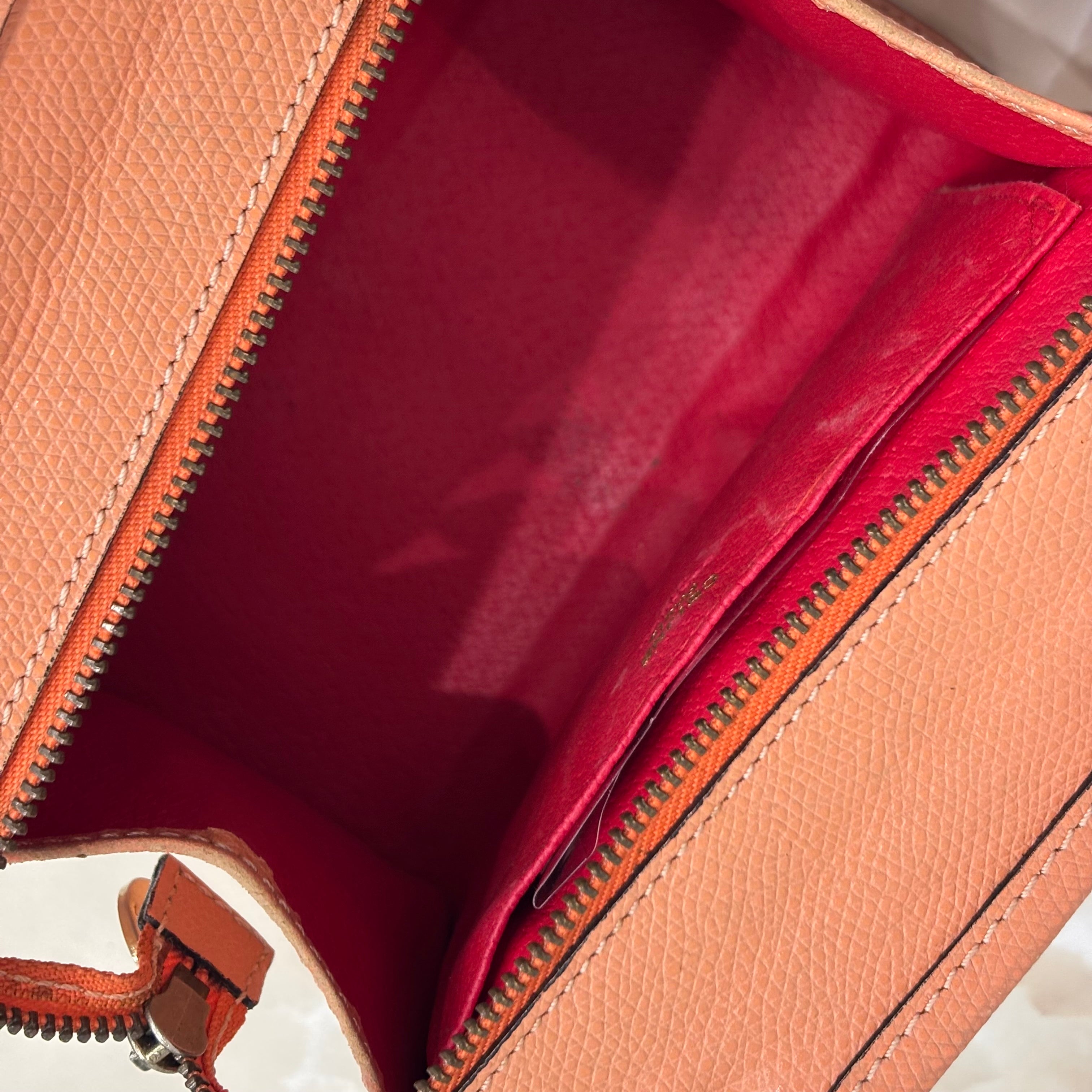 CELINE レザー ミニ2WAYバッグ
