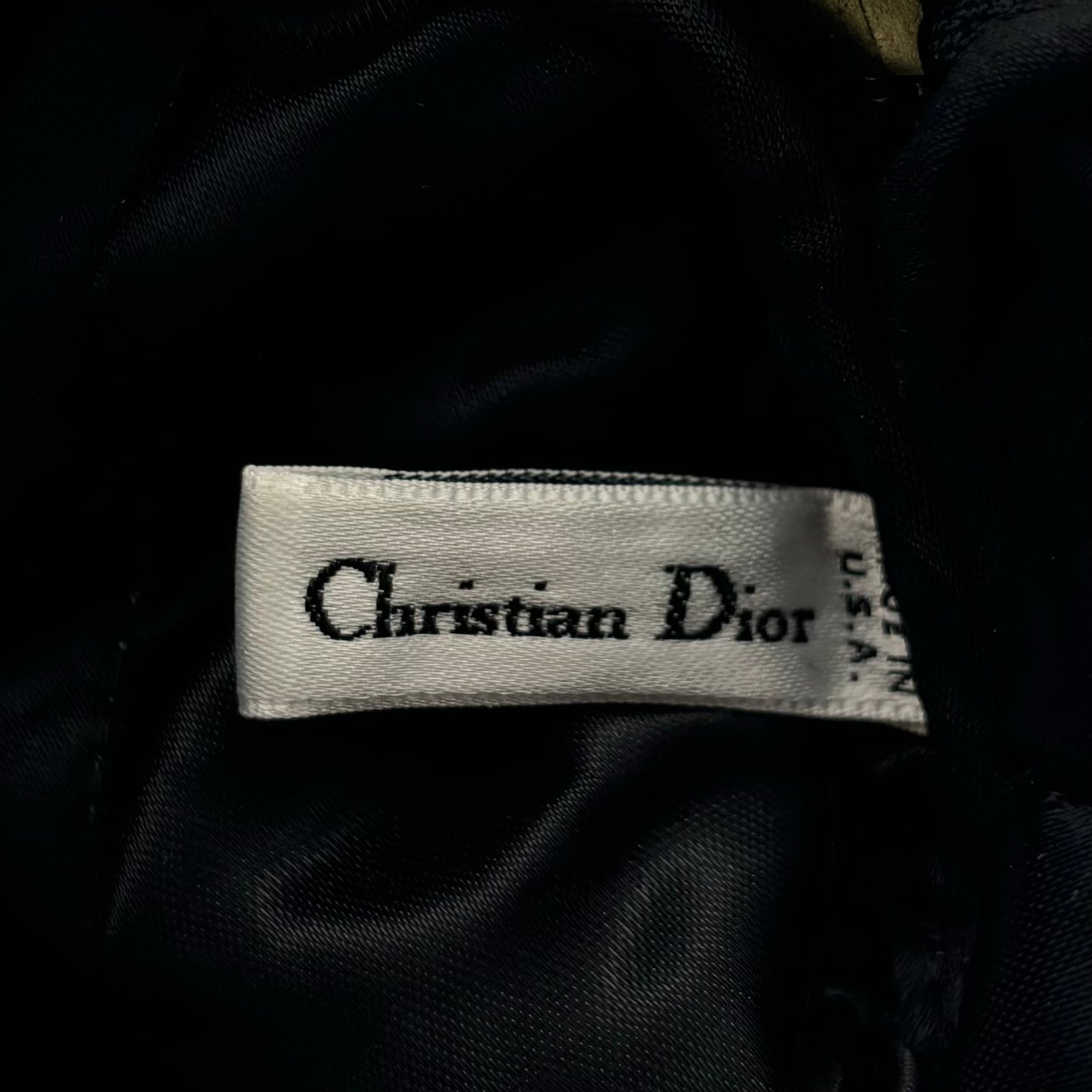 Dior ロゴ キャンバスポーチ