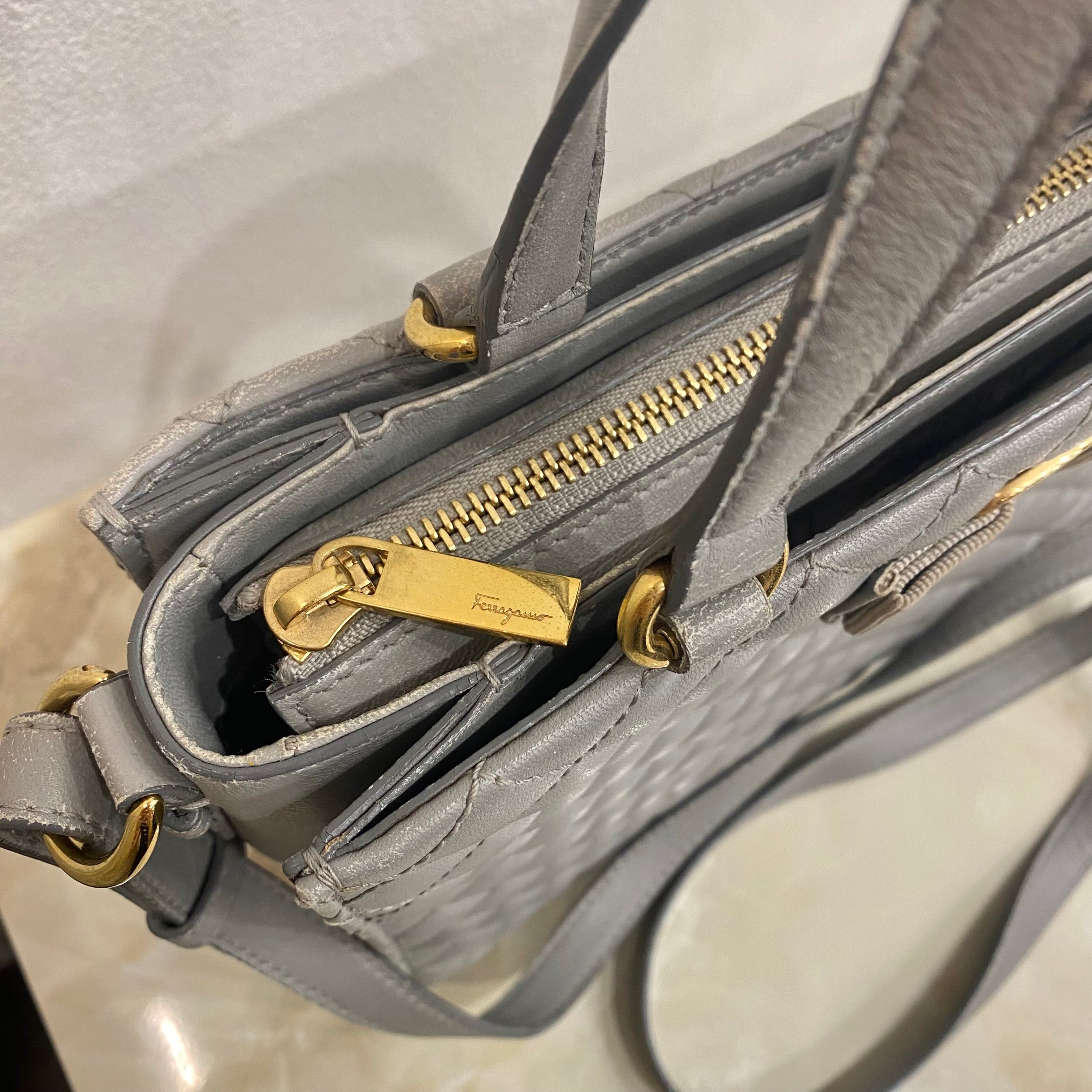 Salvatore Ferragamo 2wayショルダーバッグ