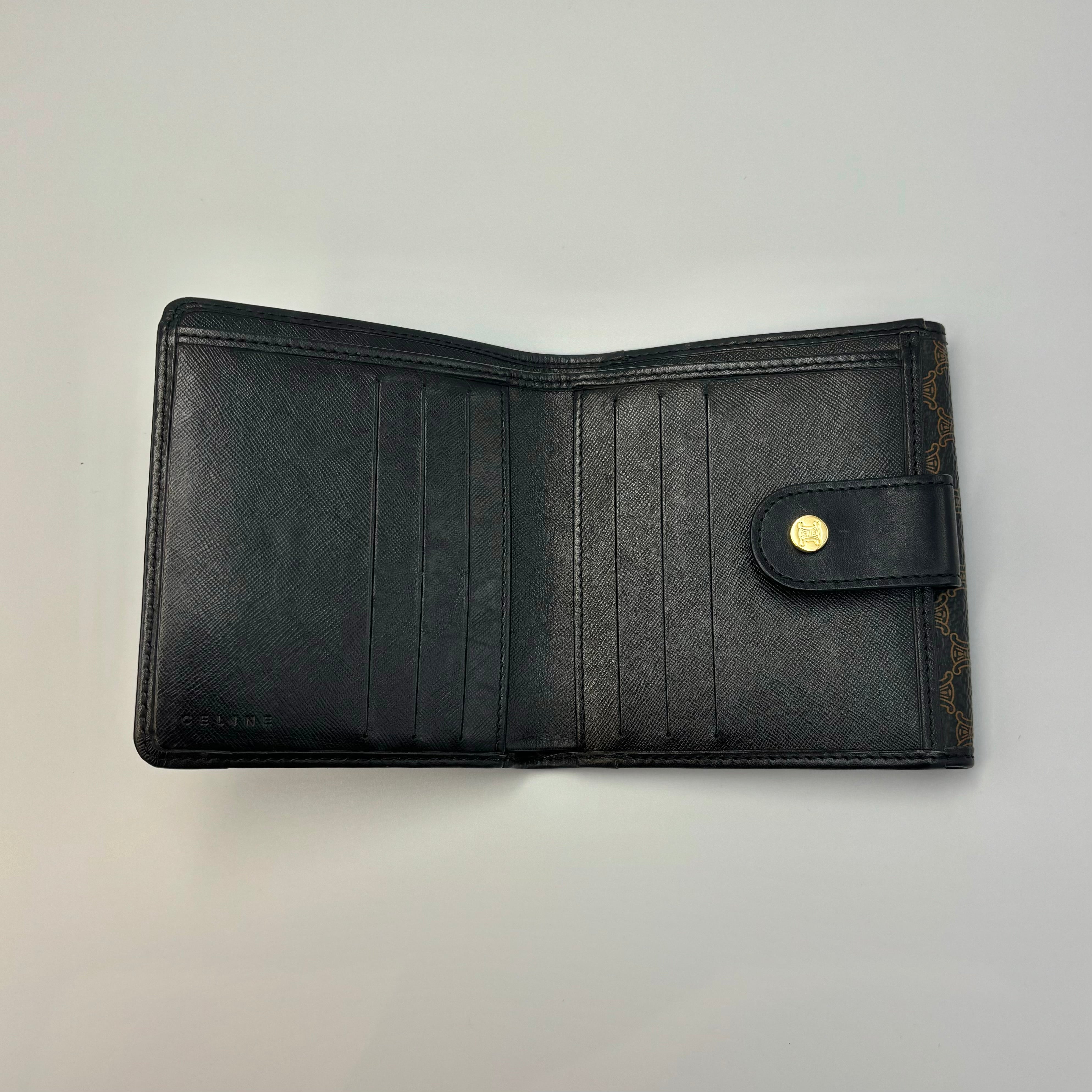 CELINE マカダム 二つ折り財布