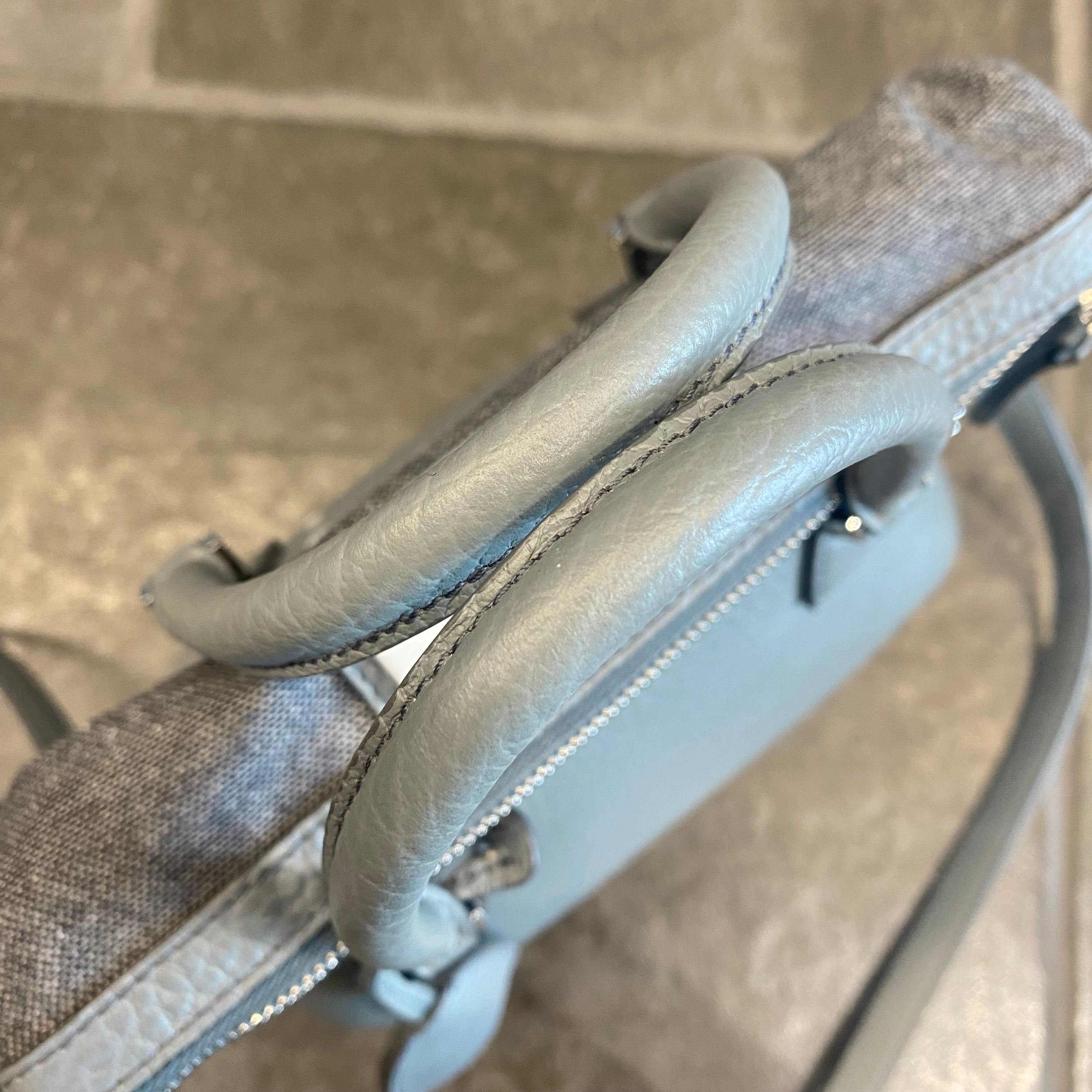 Maison Margiela 5ACミニ レザー/キャンバス 2wayバッグ