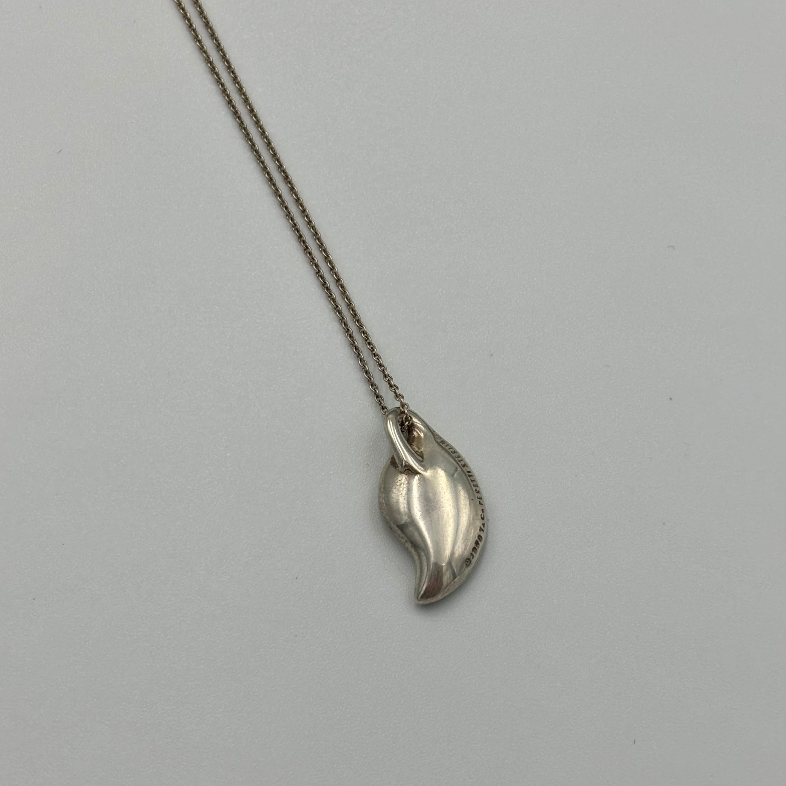 Tiffany&Co. エルサペレッティ リーフ ネックレス