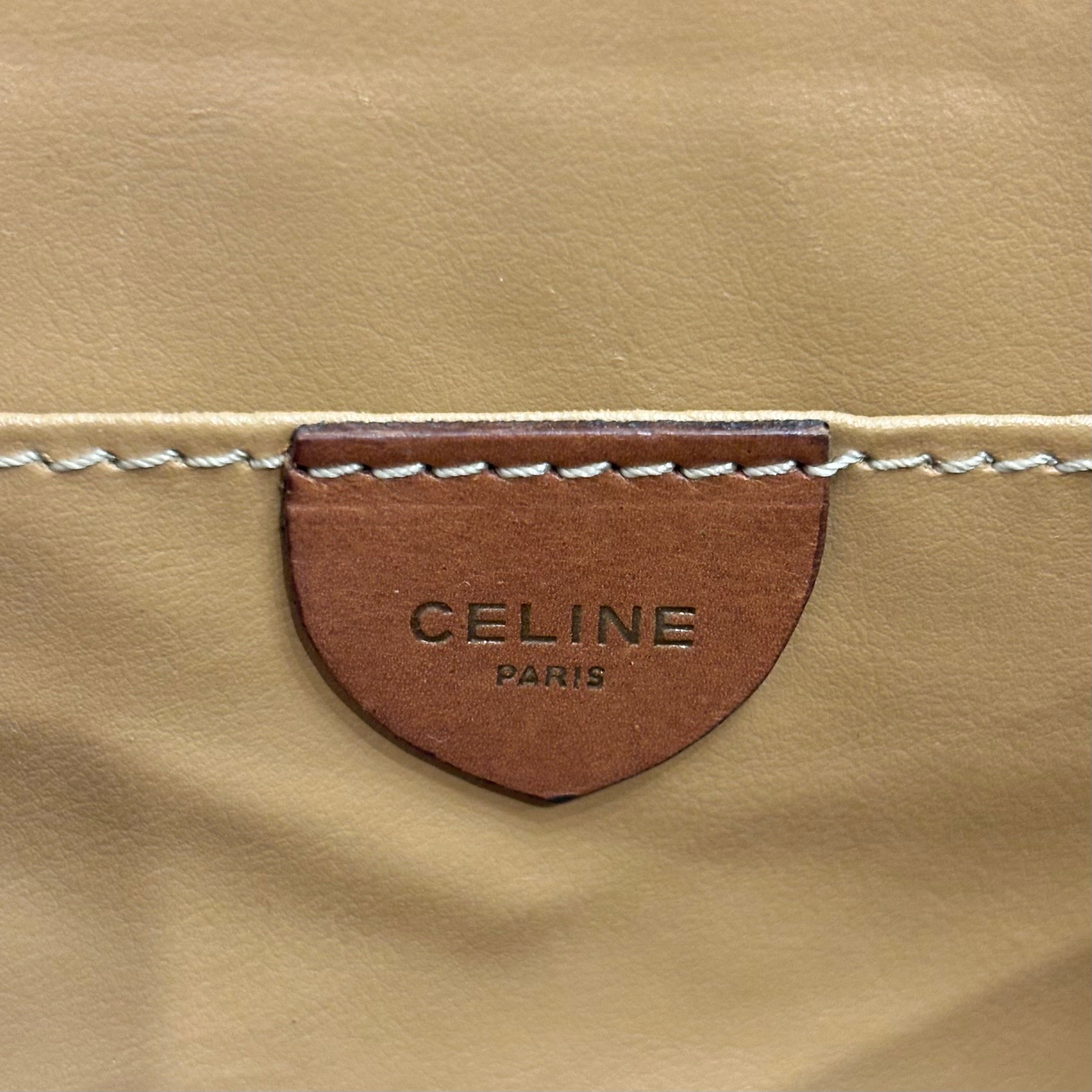 CELINE マカダムショルダーバッグ