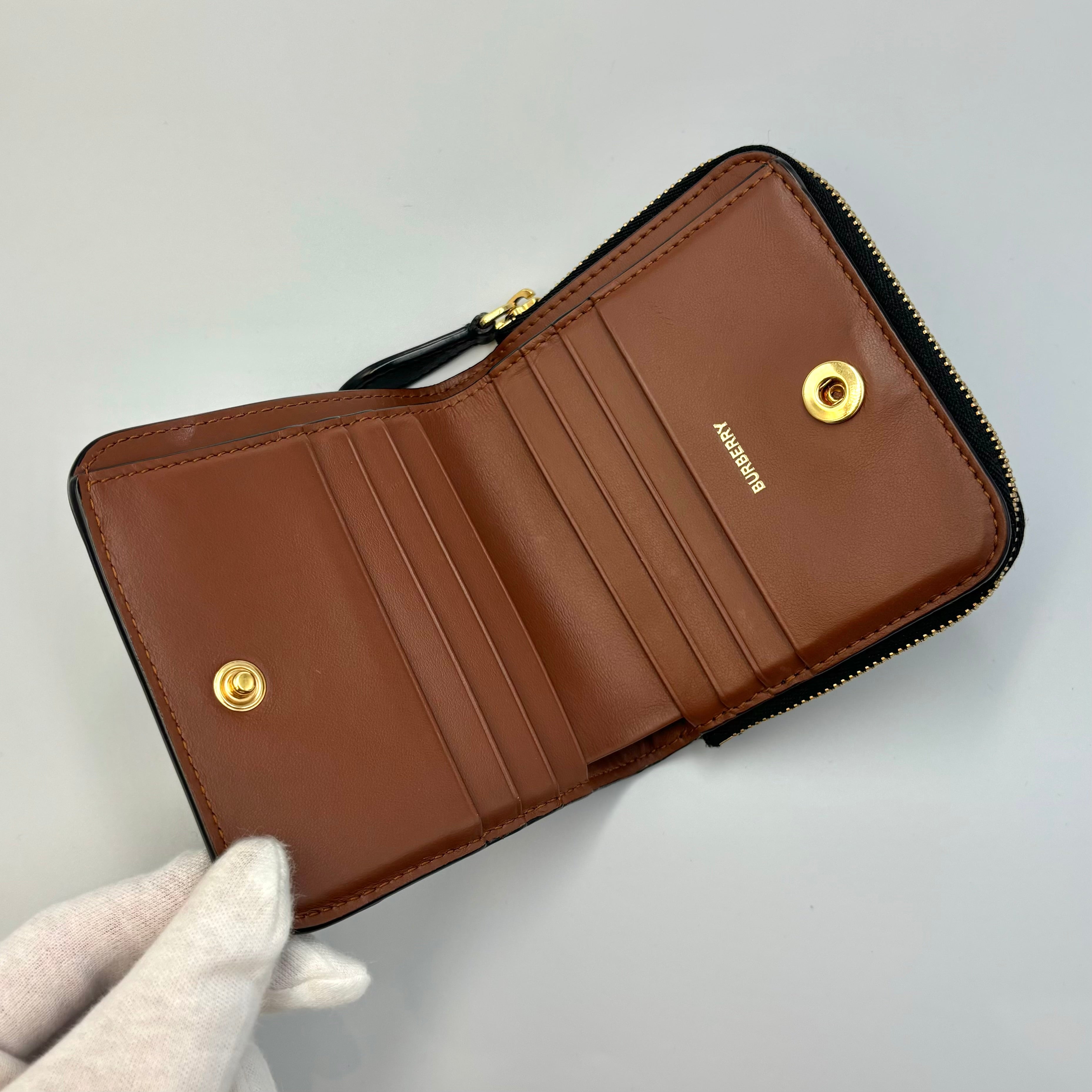 BURBERRY チェック柄 二つ折り財布