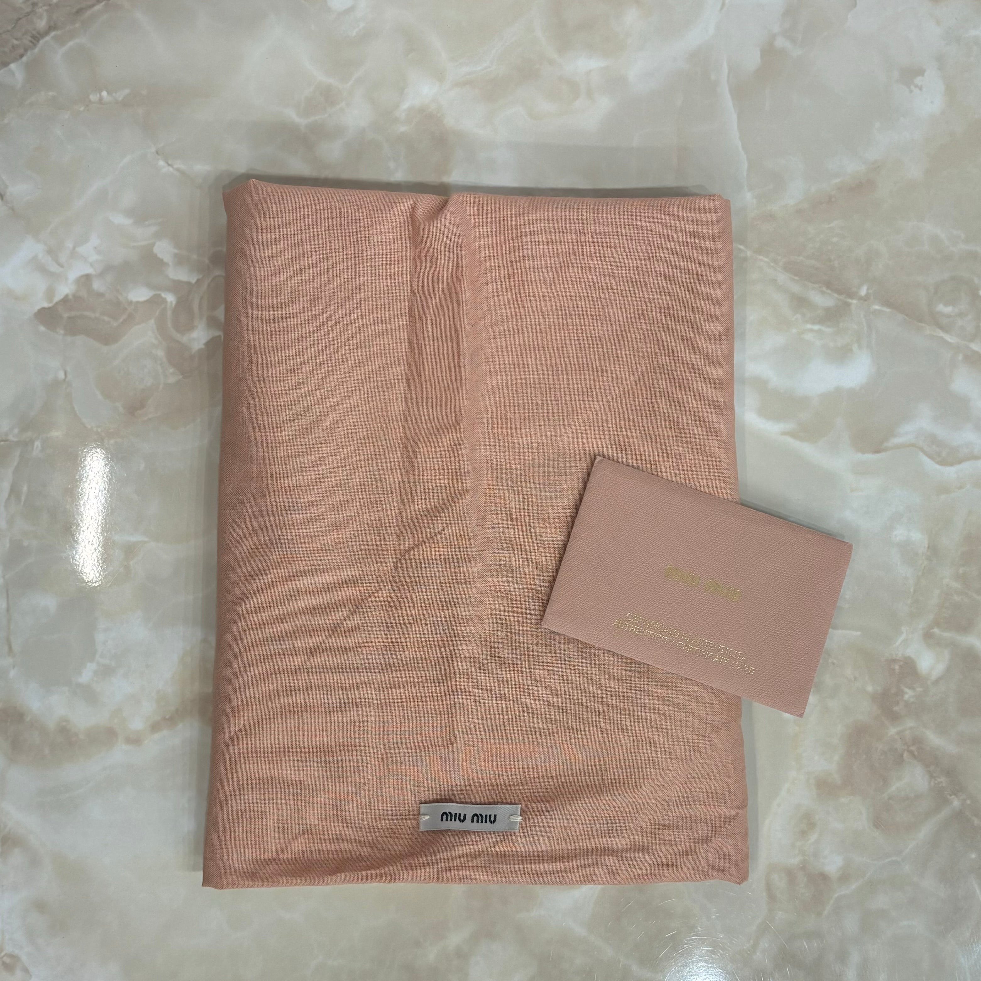 MiuMiu 2way ショルダーバッグ