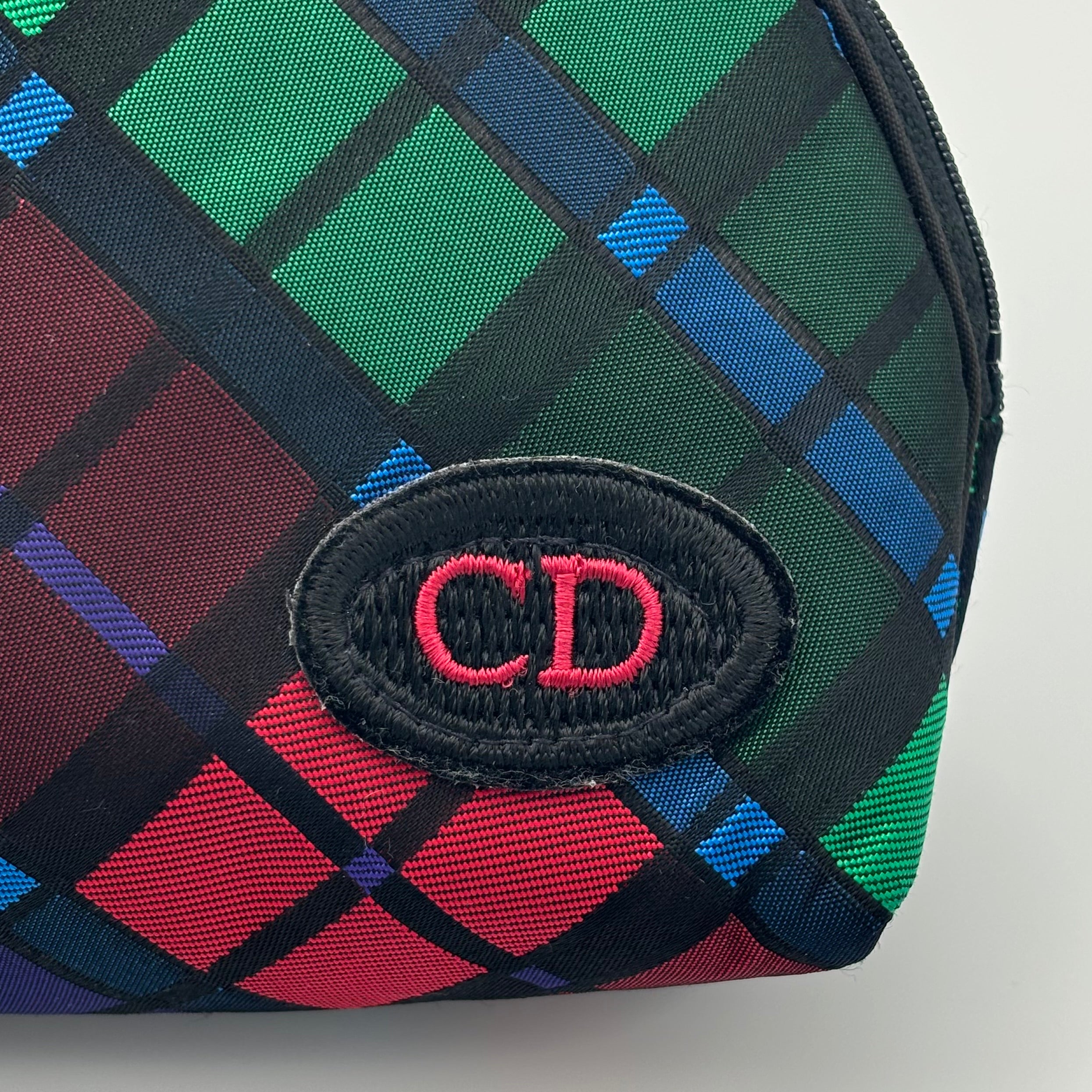 Dior ロゴ キャンバスポーチ