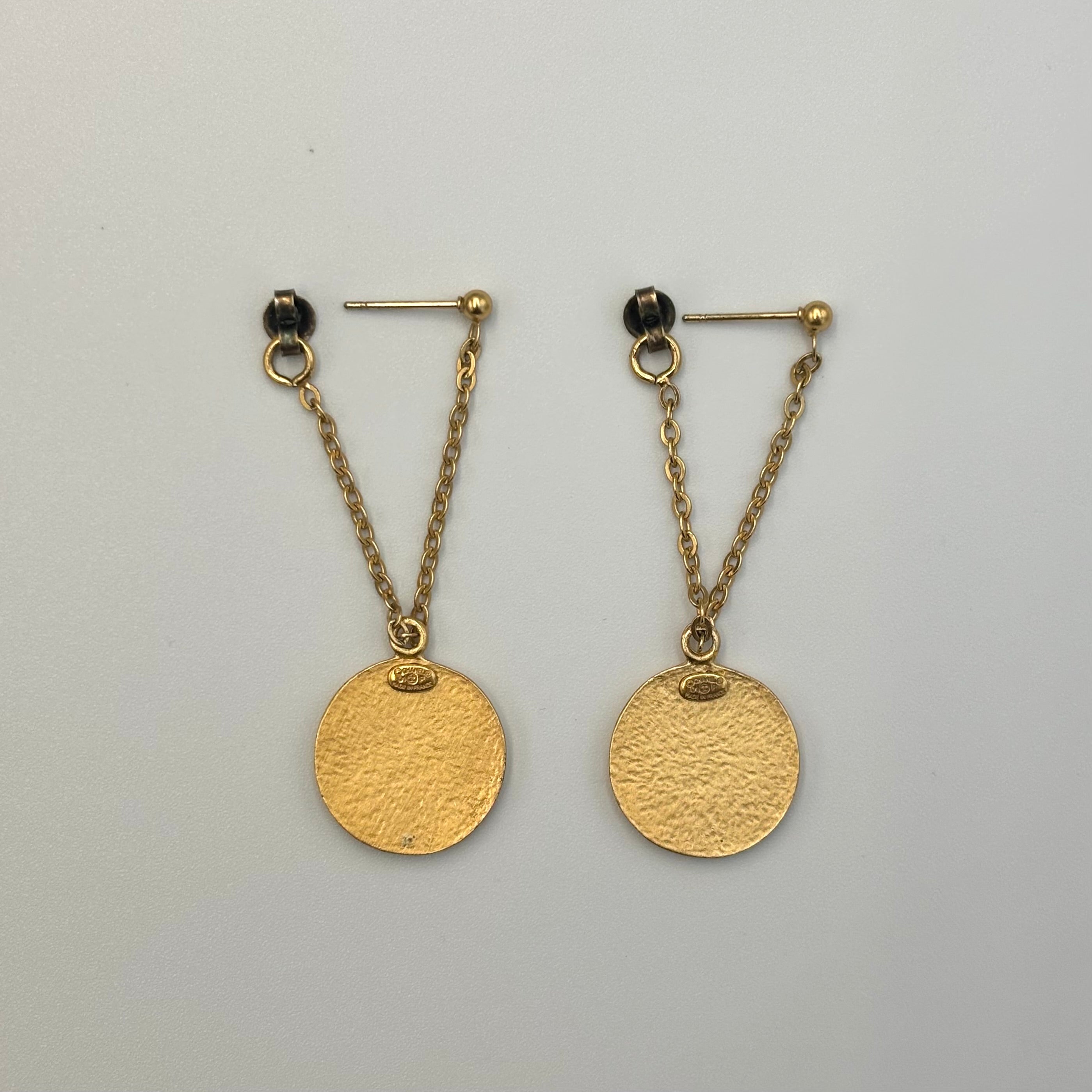 CHANEL ココマーク チェーン ピアス