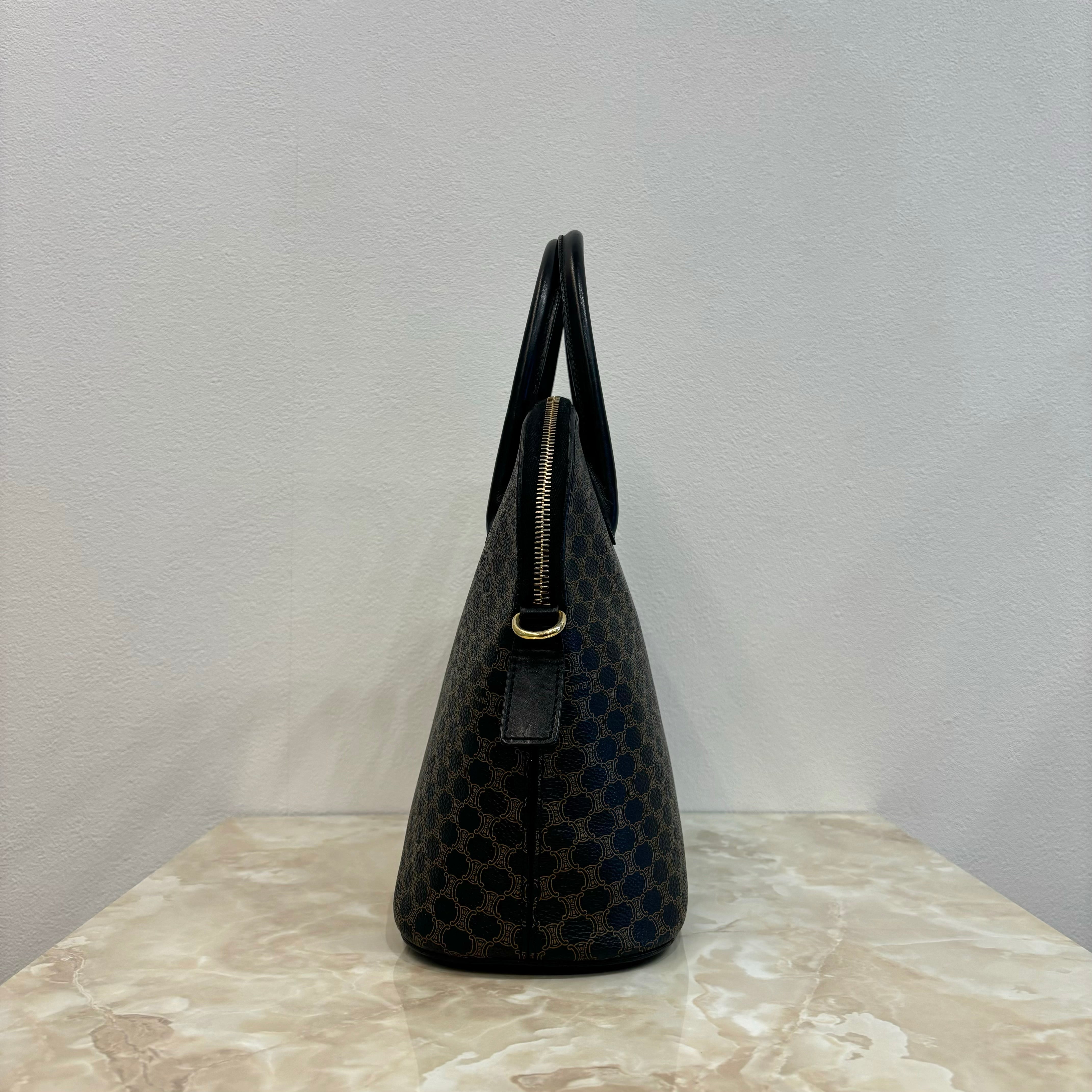 CELINE マカダム 2wayハンドバッグ