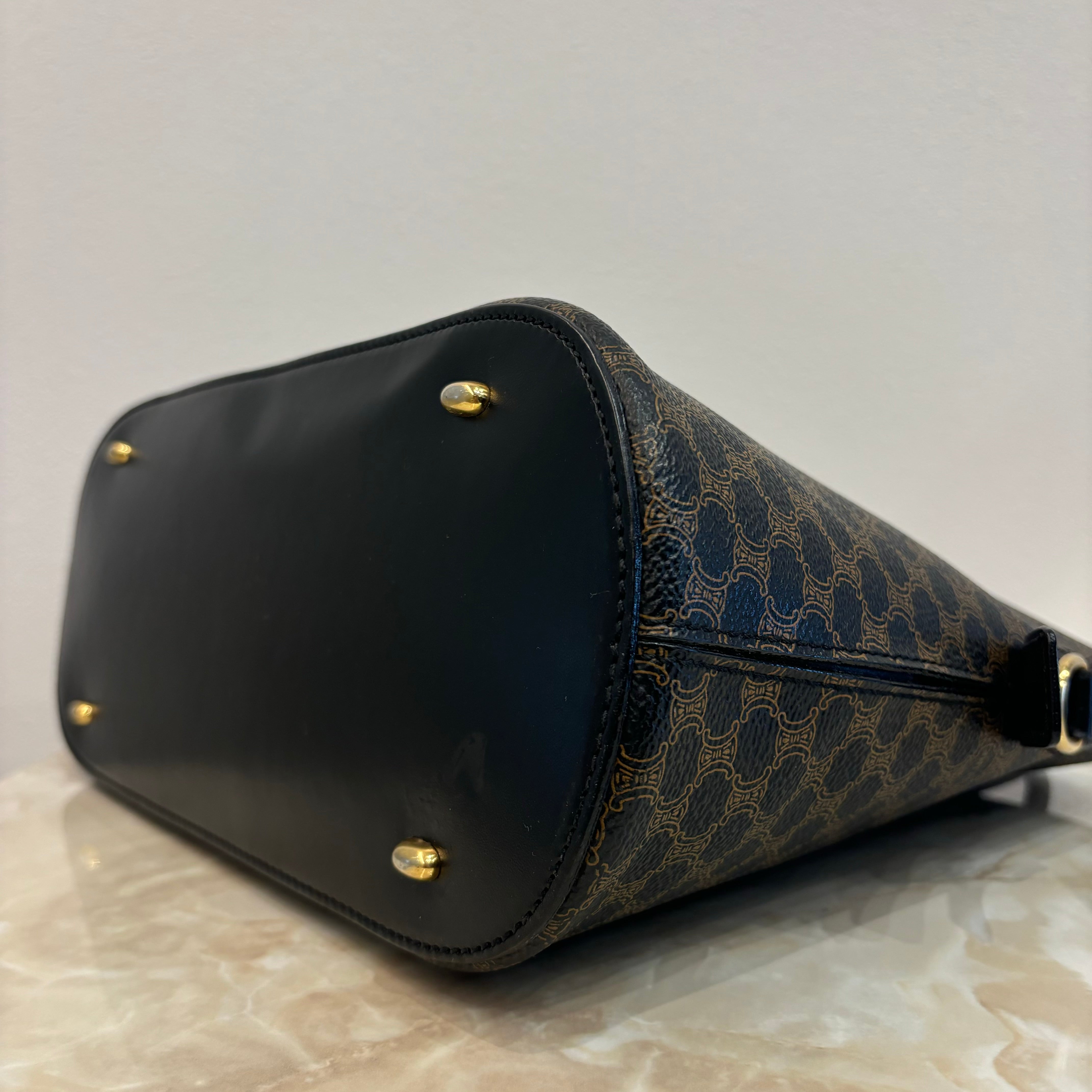 CELINE マカダム 2wayハンドバッグ