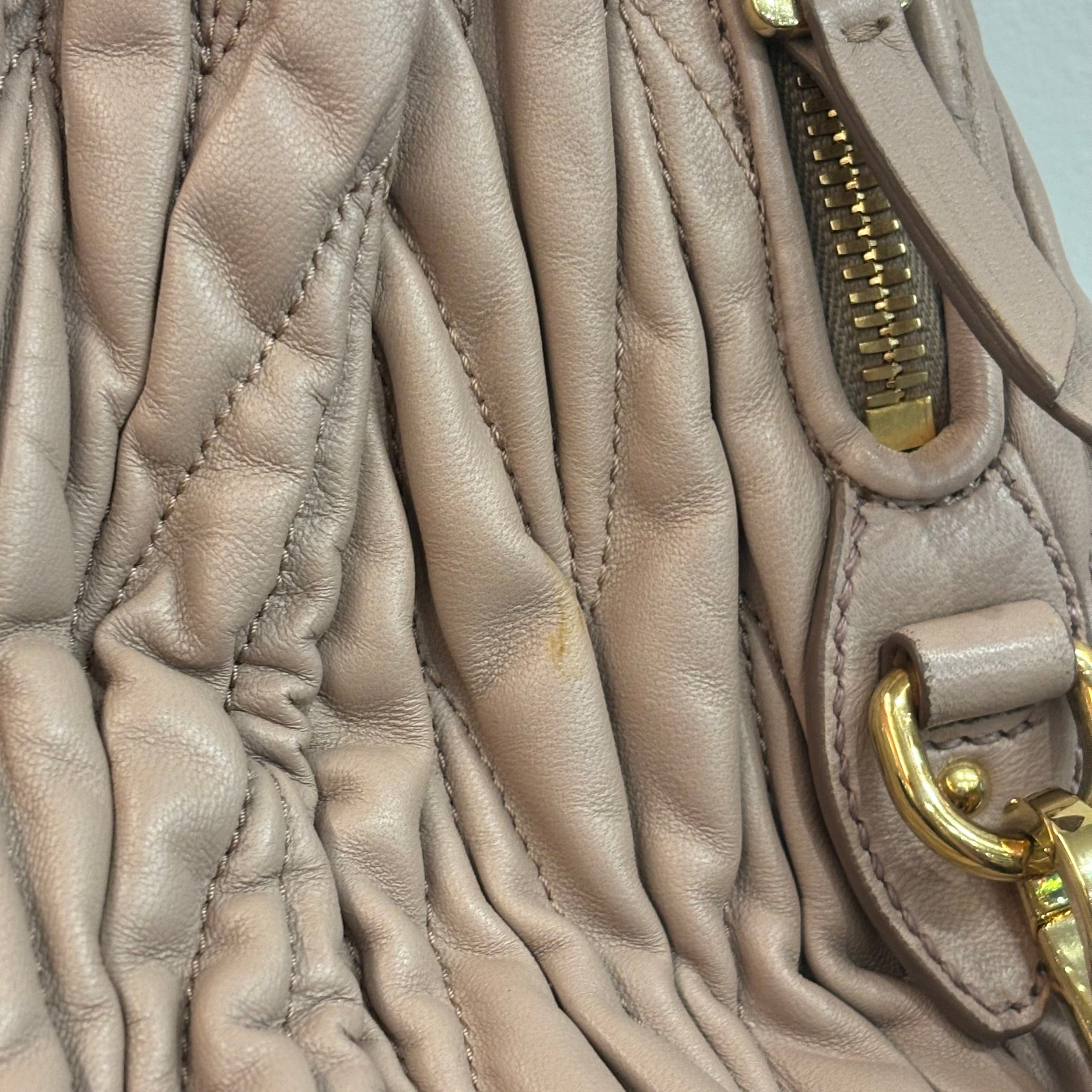 MiuMiu 2way ショルダーバッグ