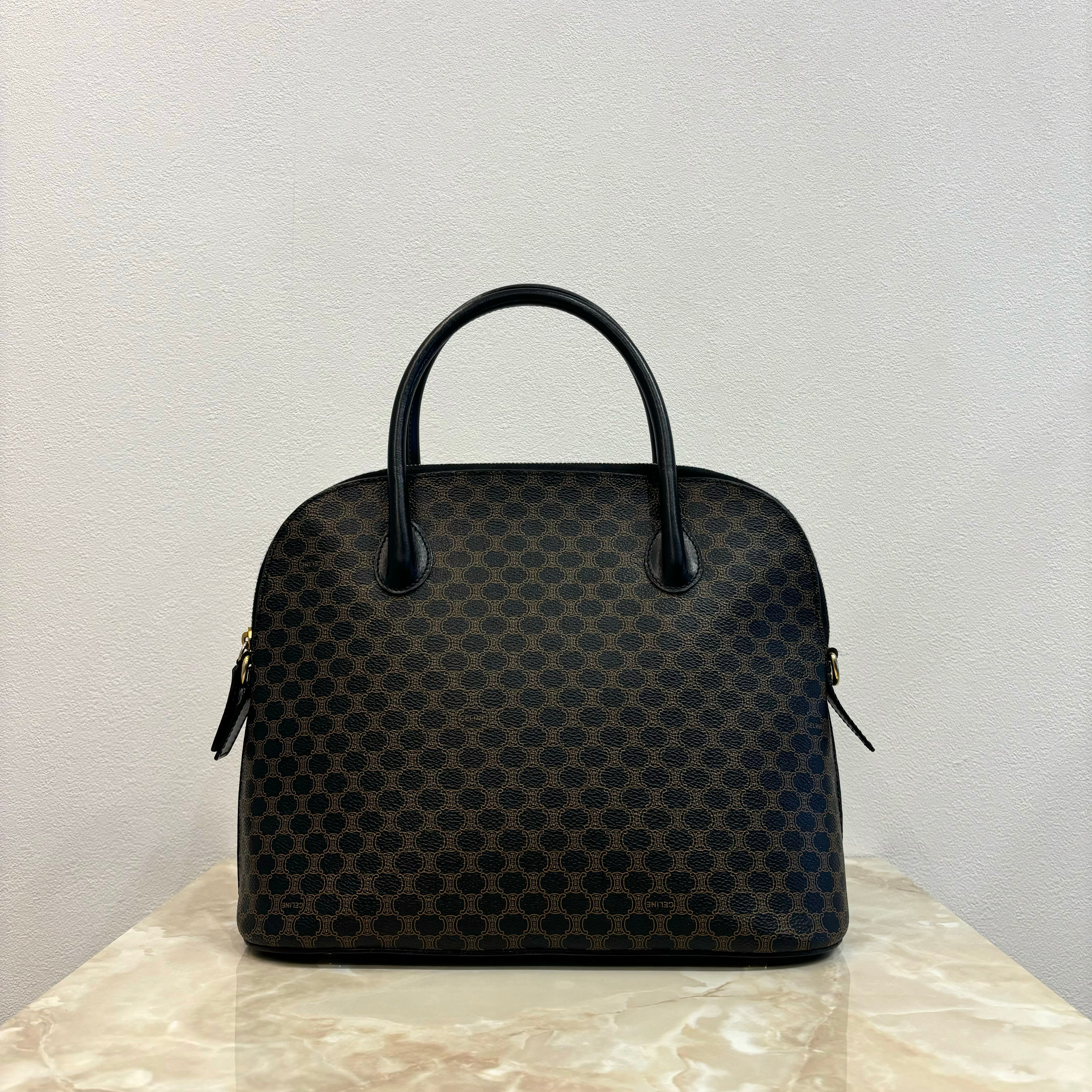 CELINE マカダム 2wayハンドバッグ