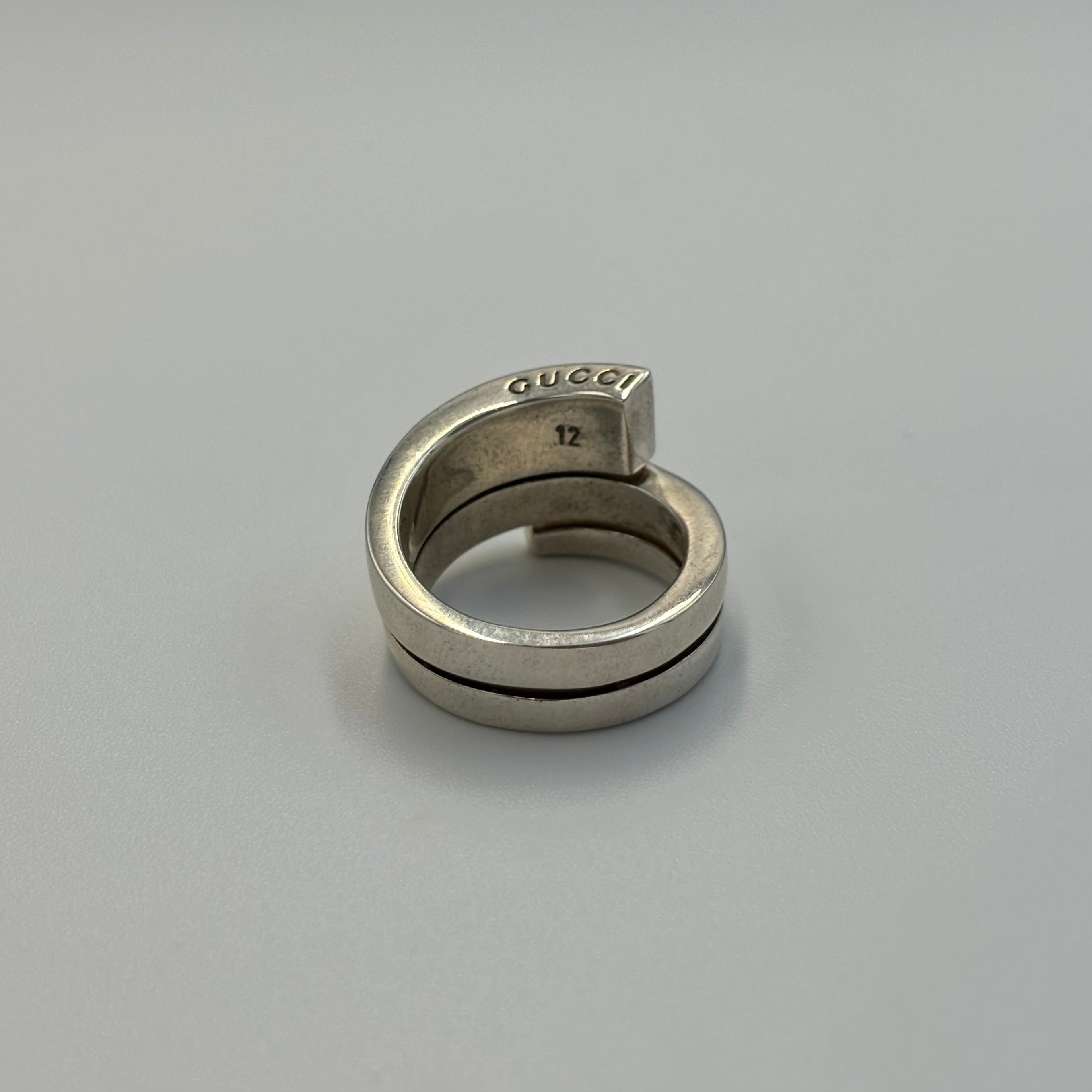 GUCCI スパイラルG リング 925