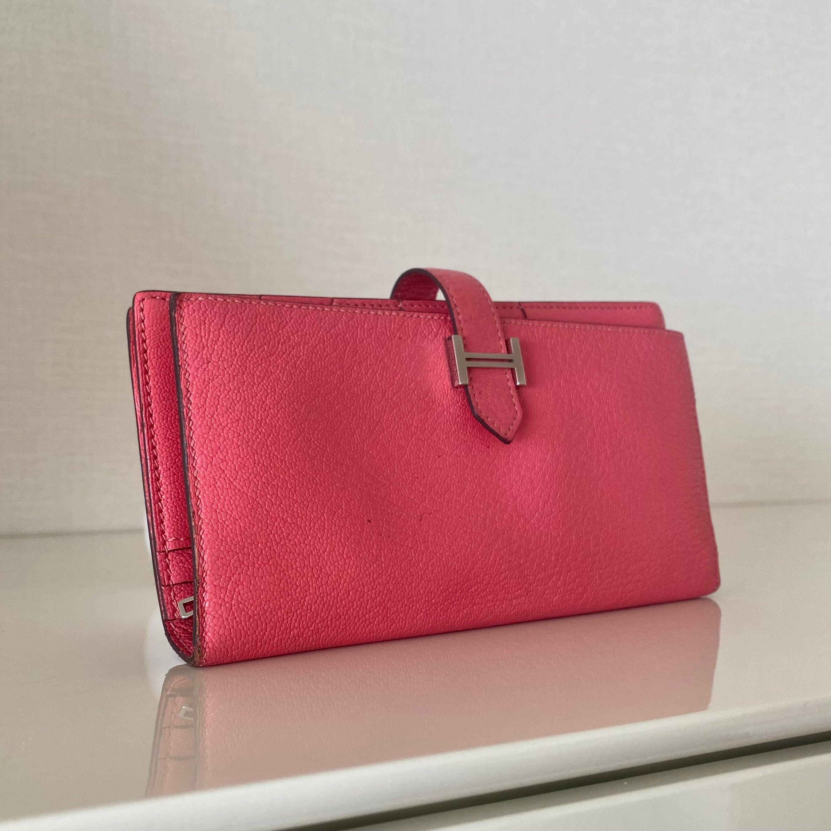 Hermès ベアンスフレ 二つ折り長財布