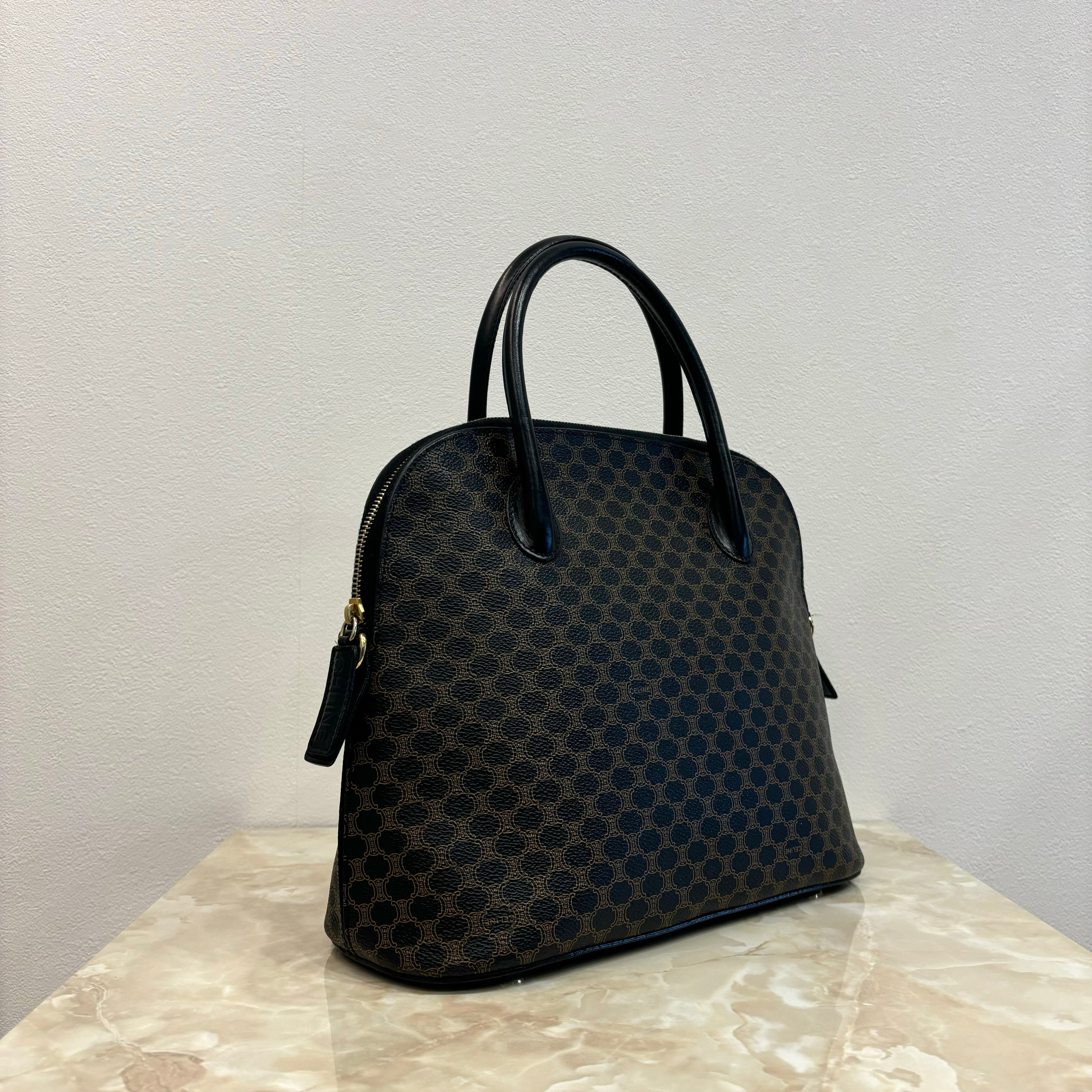 CELINE マカダム 2wayハンドバッグ