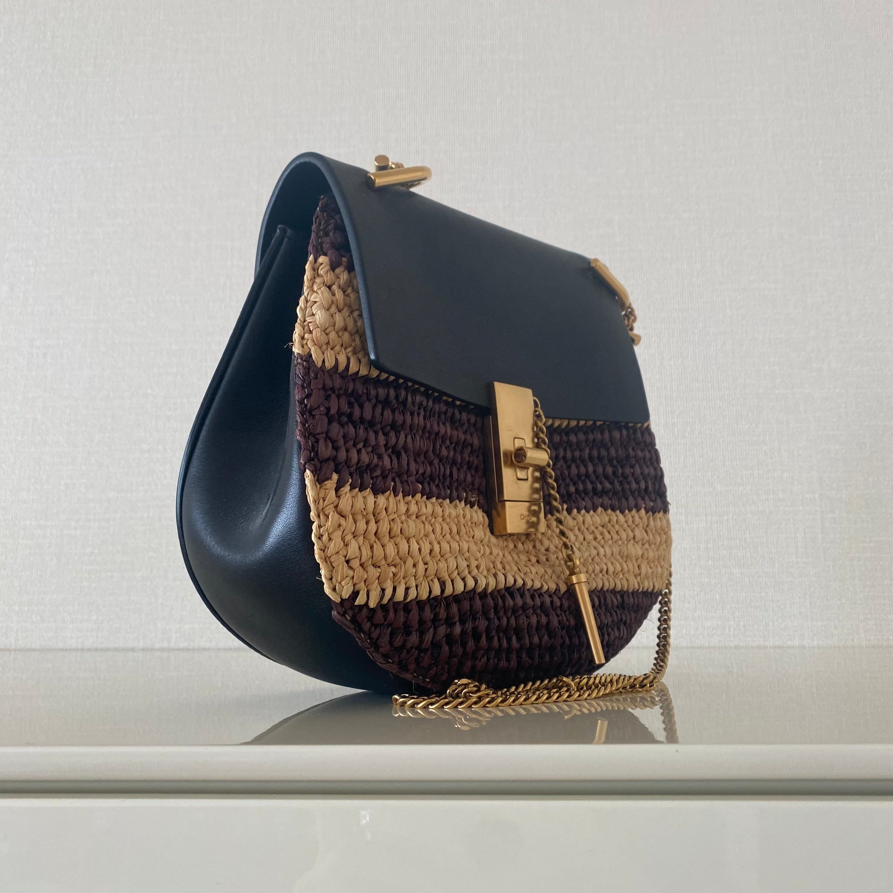Chloe チェーンショルダーバッグ