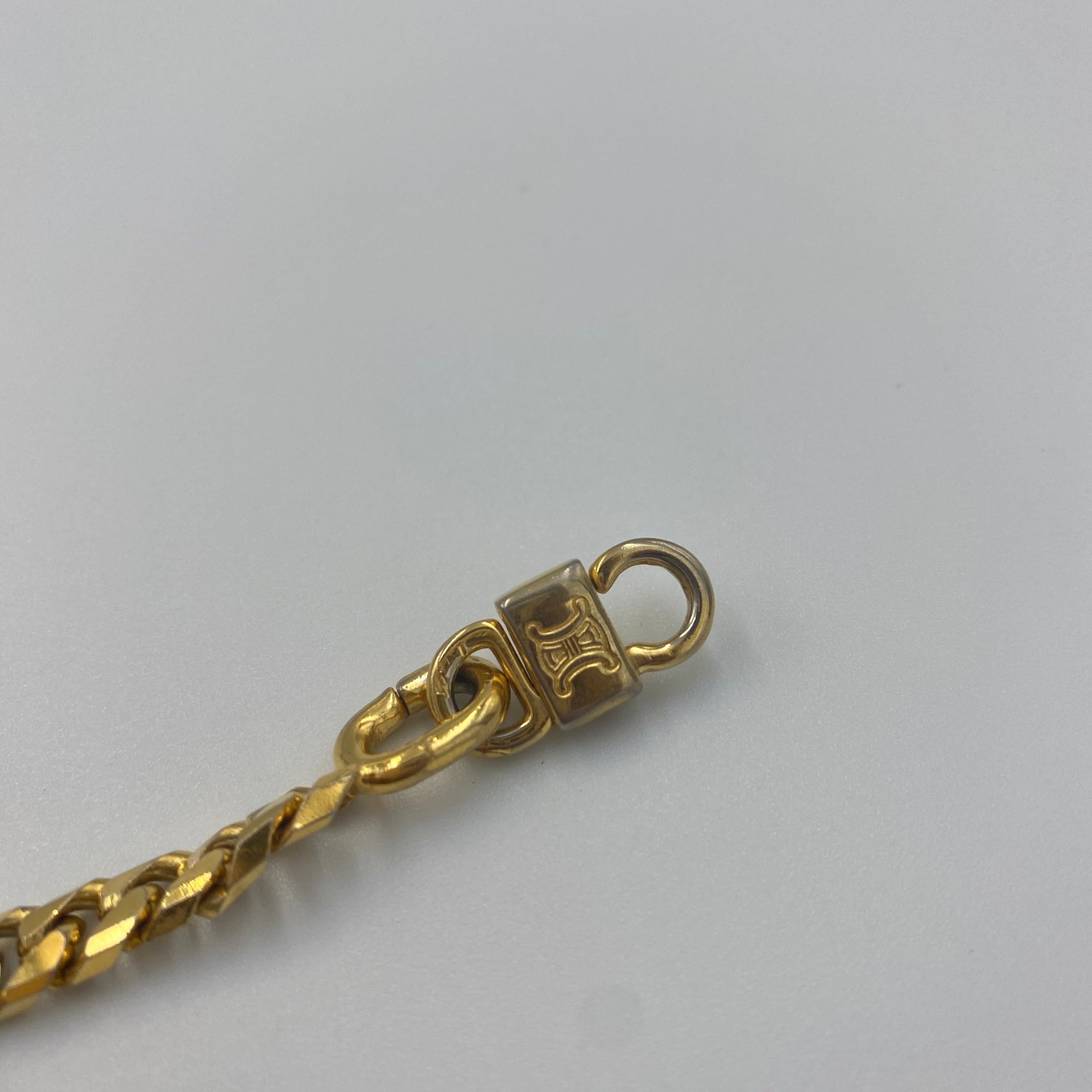 CELINE サルキー コインモチーフ 喜平 ブレスレット