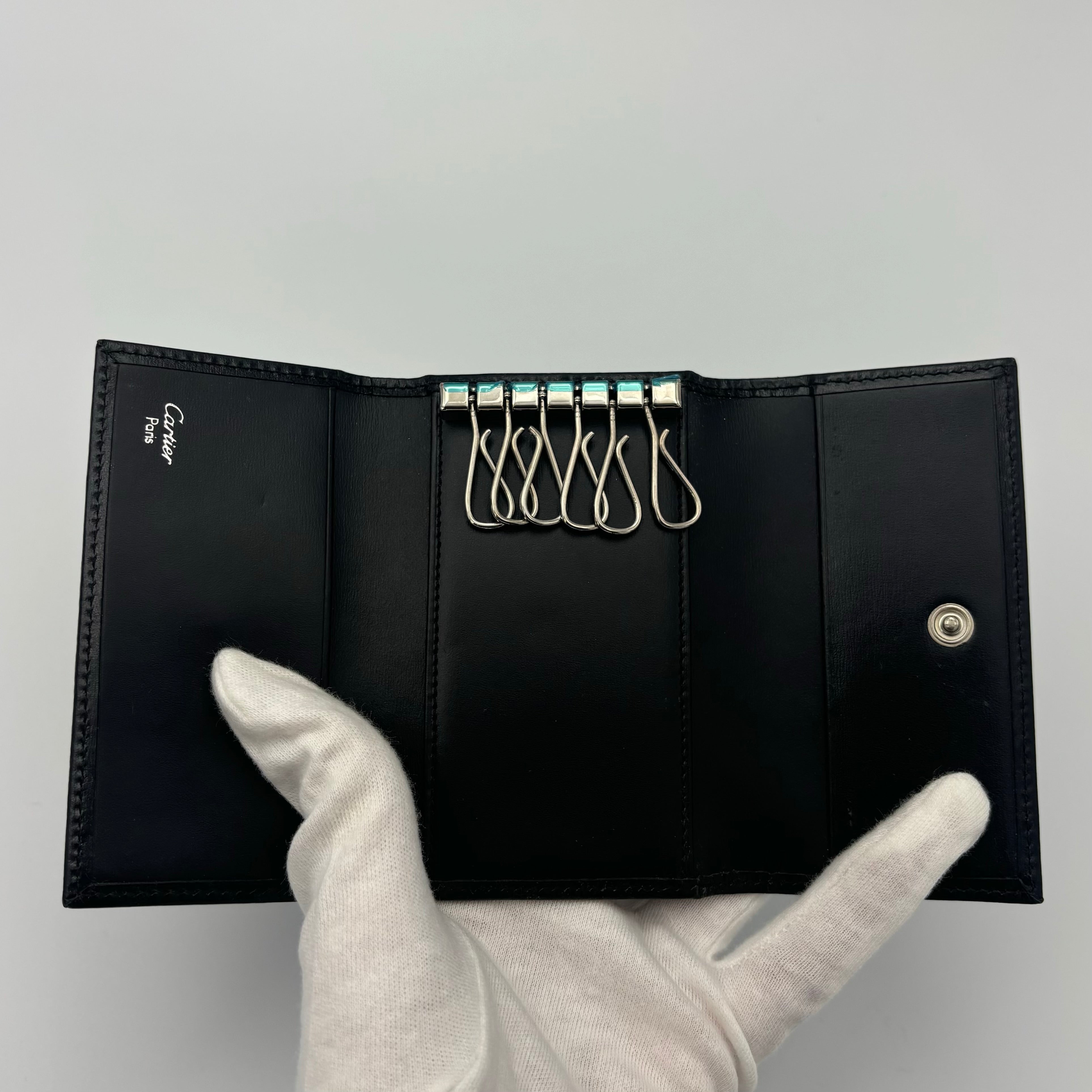 Cartier マストライン レザー 6連 キーケース
