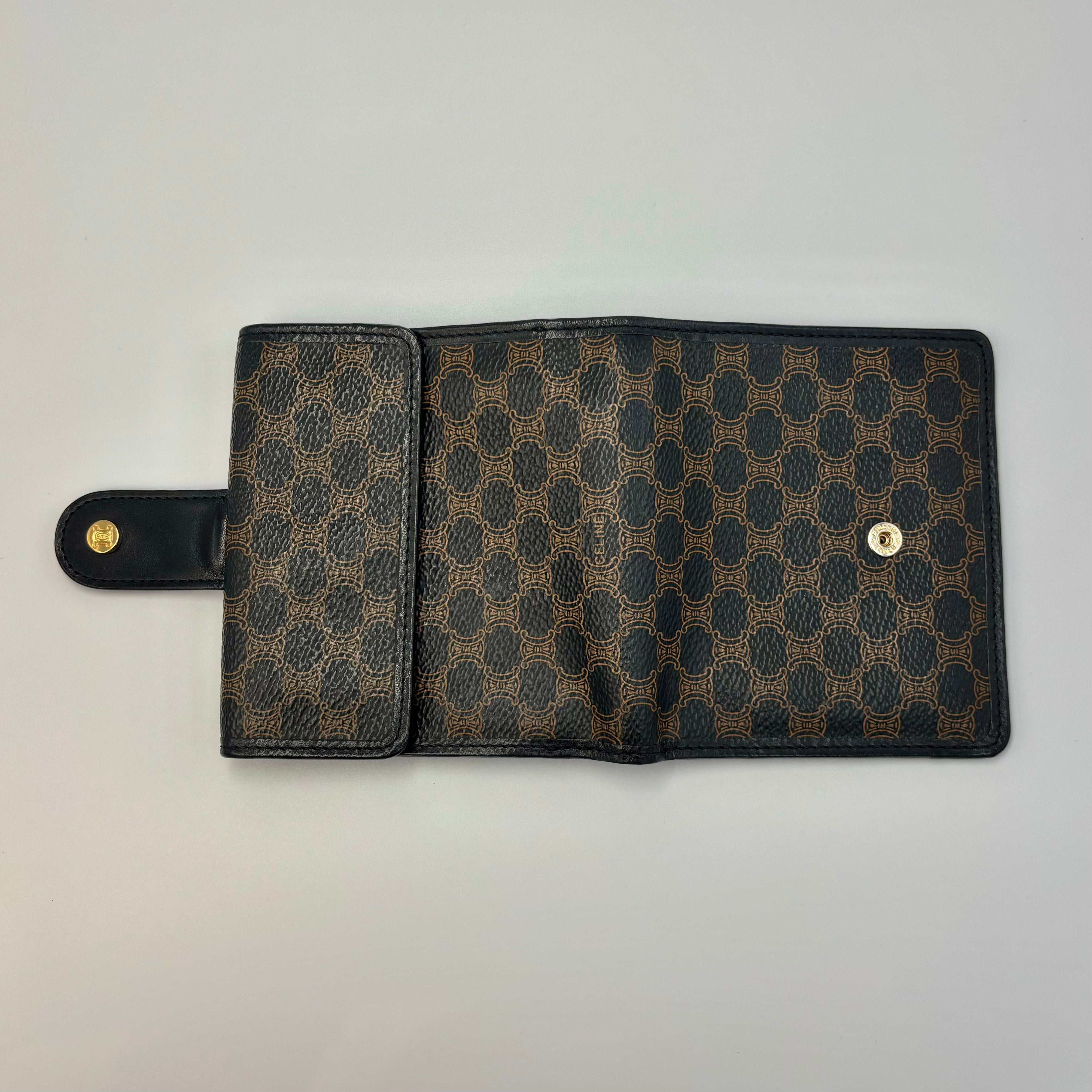 CELINE マカダム 二つ折り財布