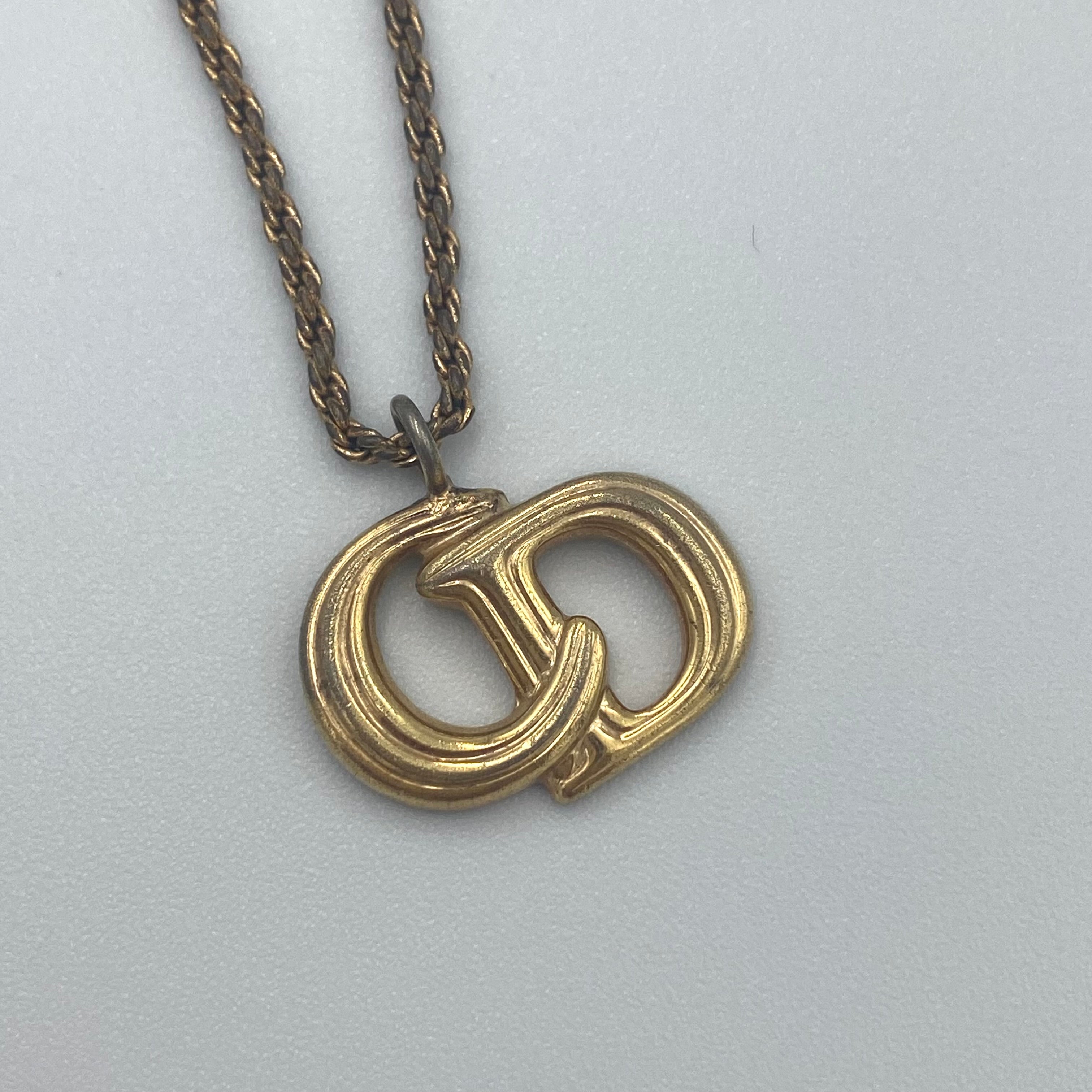 Dior CDロゴ ツイストチェーン ネックレス