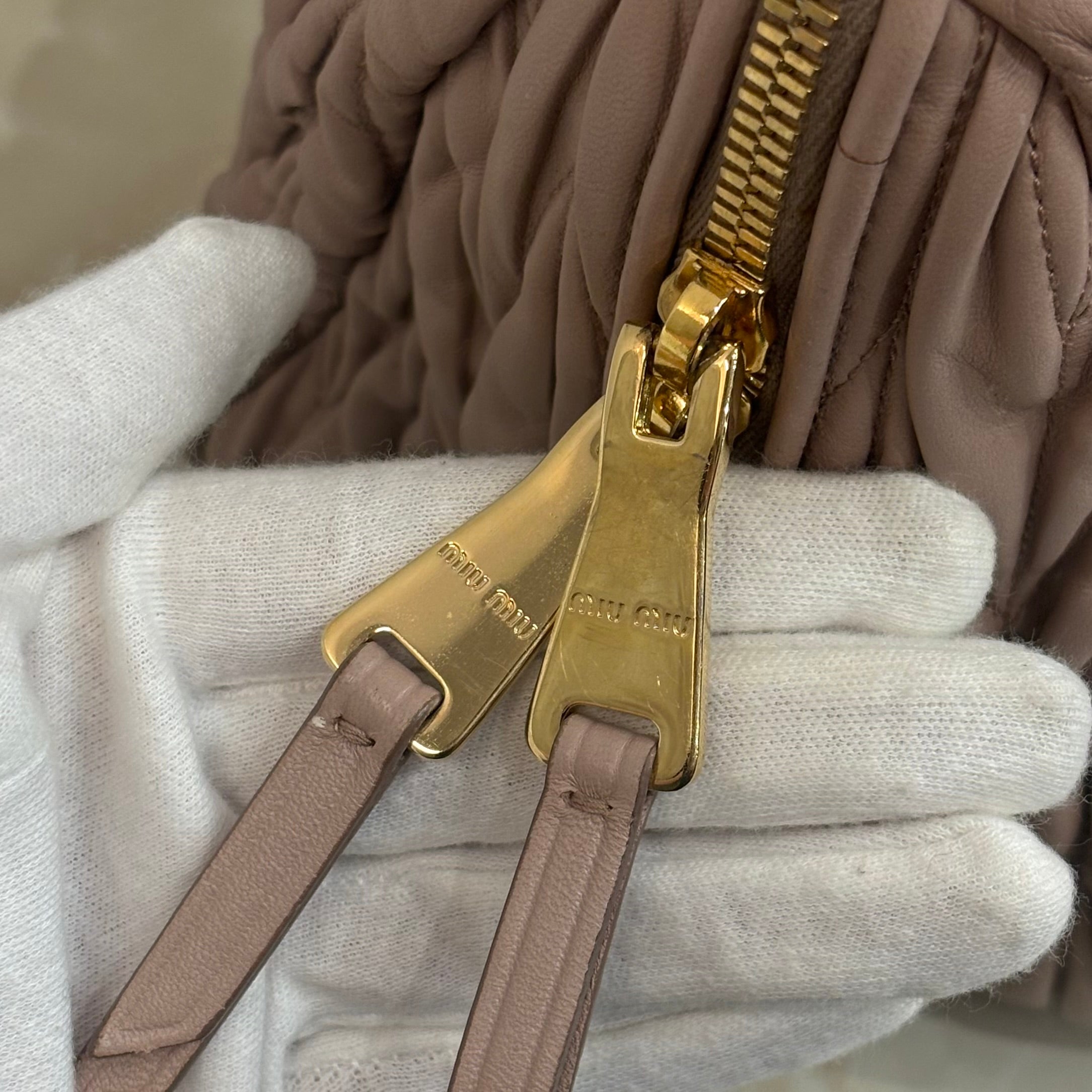 MiuMiu 2way ショルダーバッグ