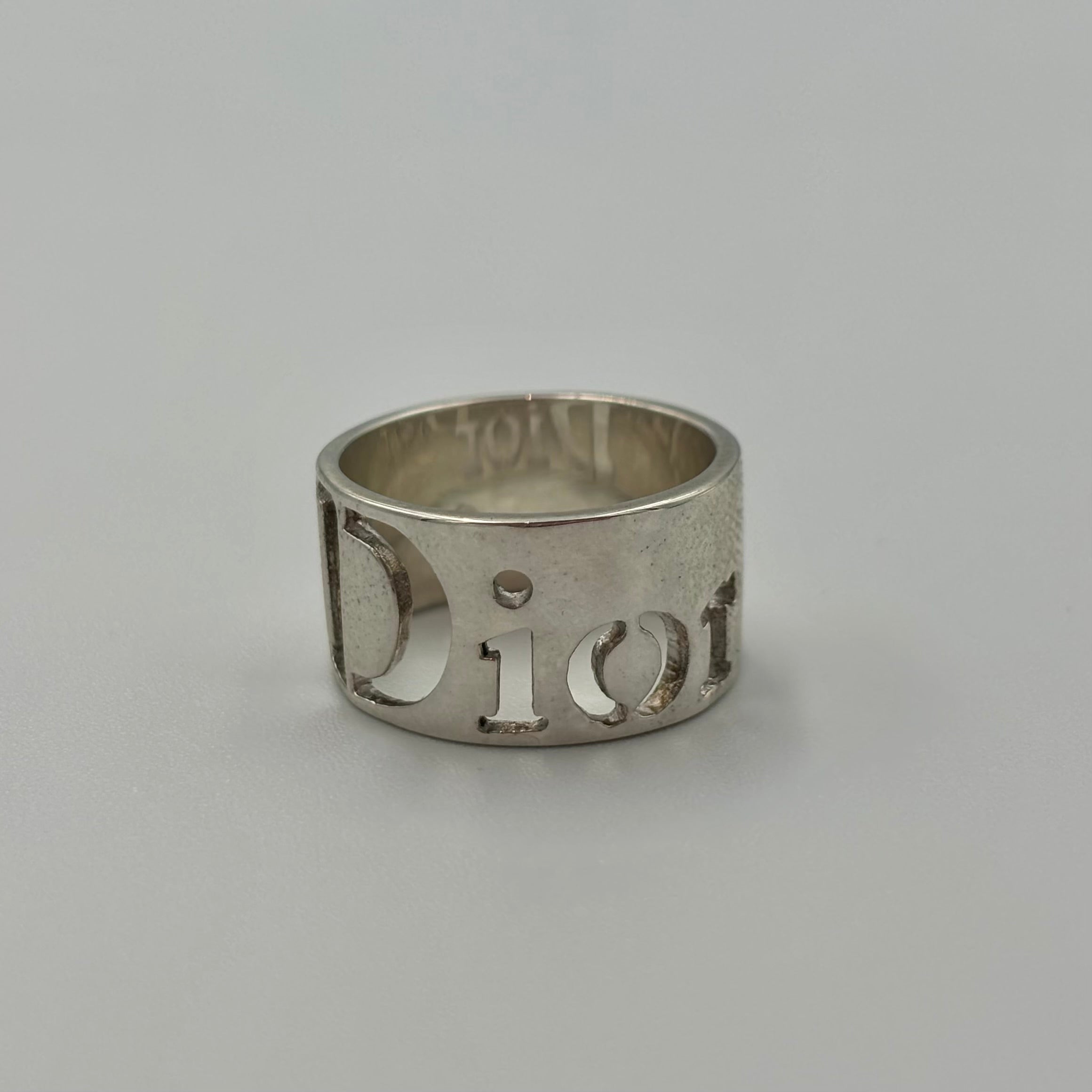 Dior ロゴ リング 925