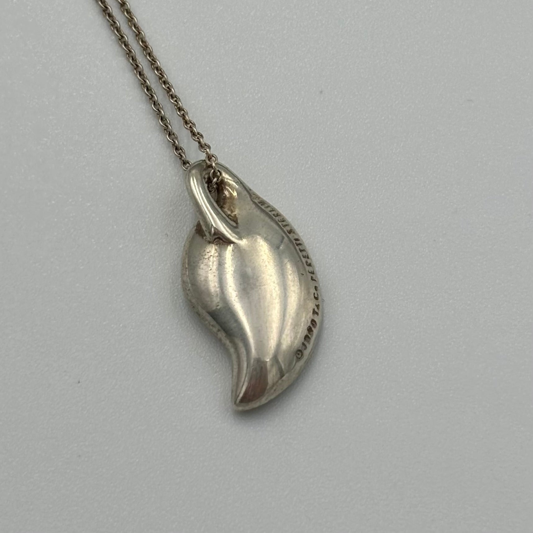 Tiffany&Co. エルサペレッティ リーフ ネックレス