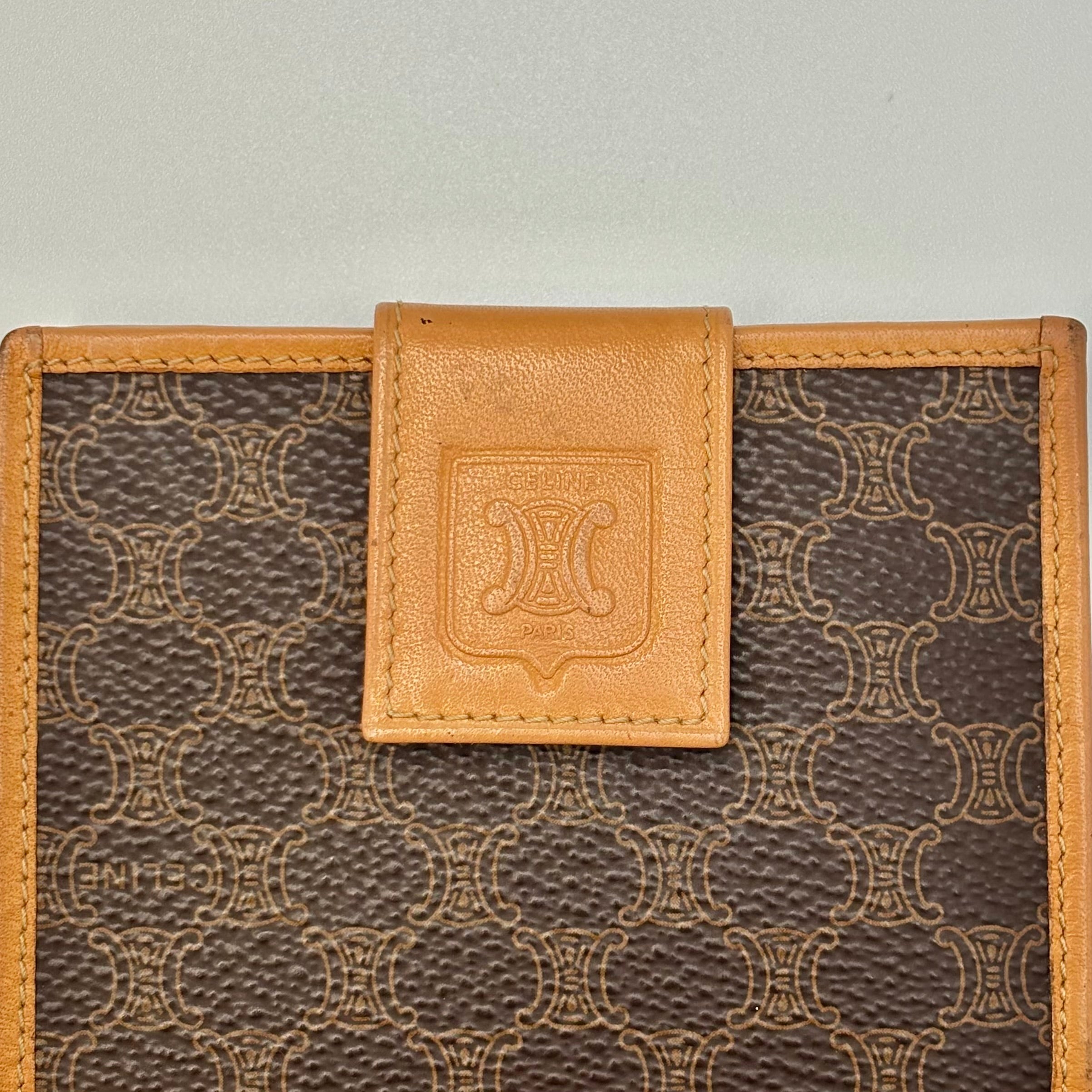 CELINE マカダム 二つ折り財布