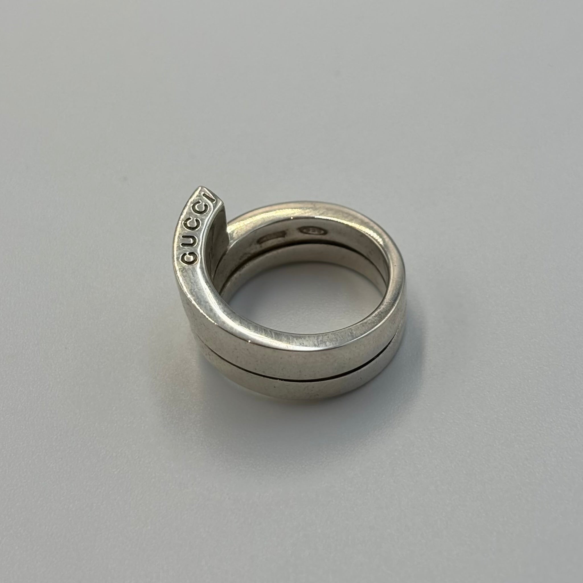 GUCCI スパイラルG リング 925