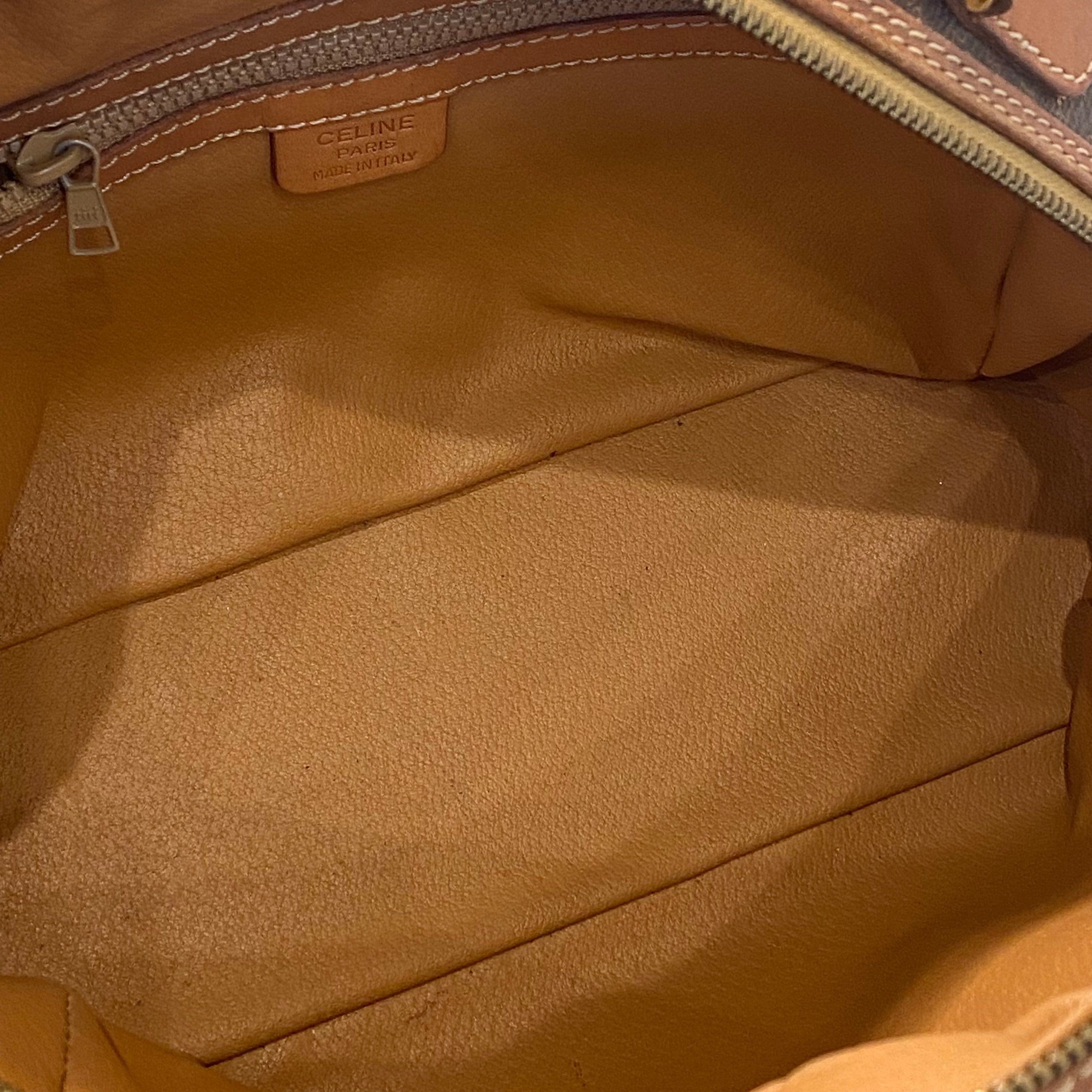 CELINE マカダムハンドバッグ