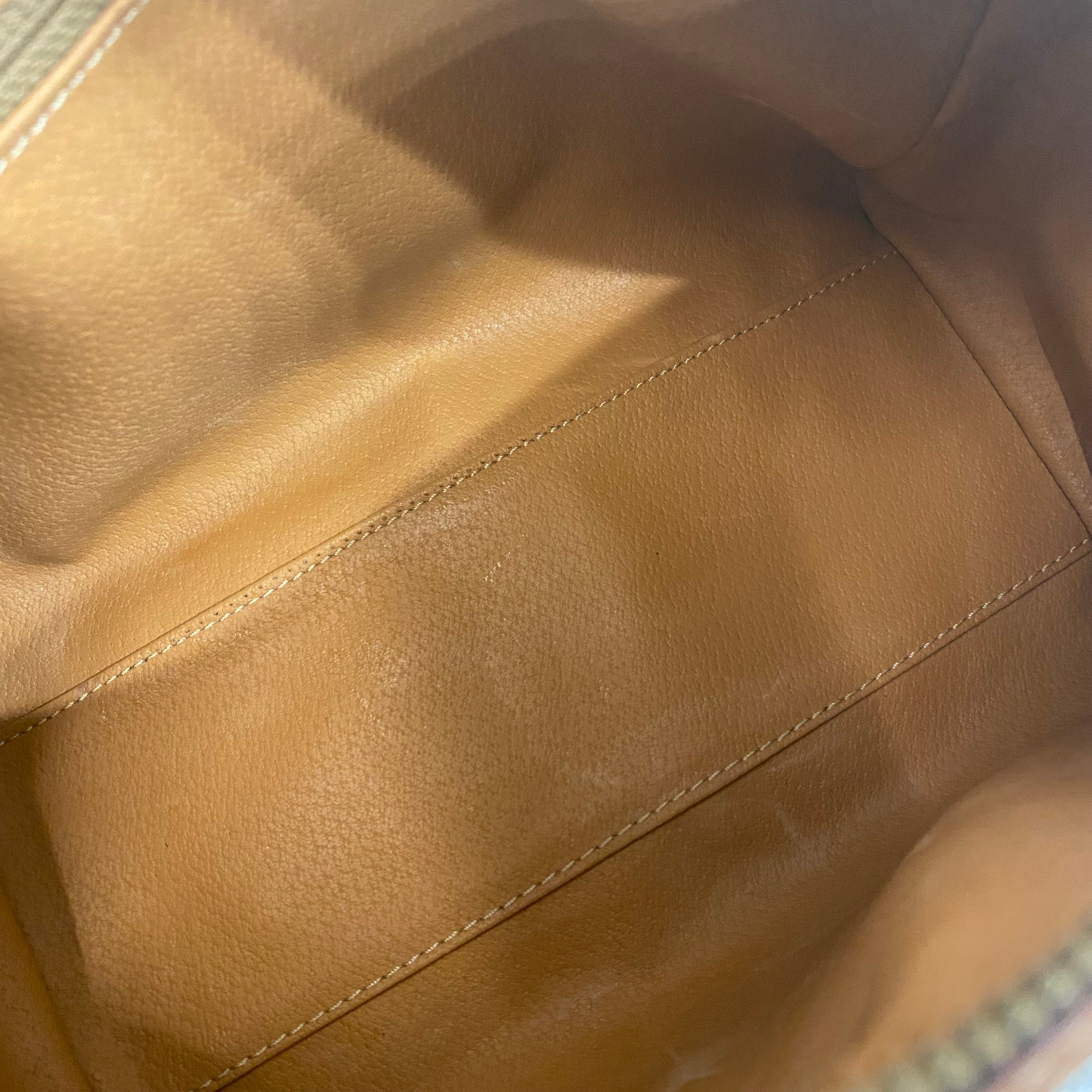 CELINE マカダム ミニボストンバッグ