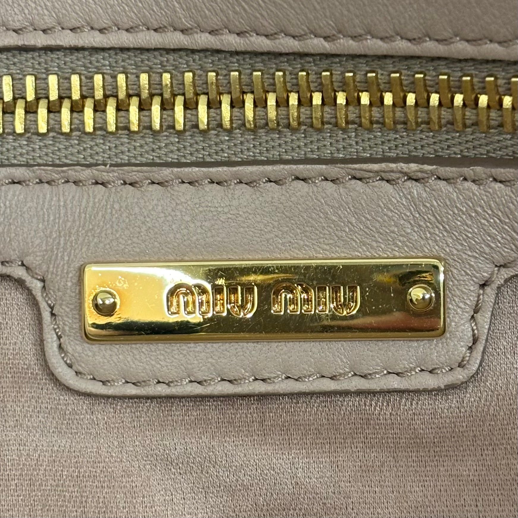 MiuMiu 2way ショルダーバッグ