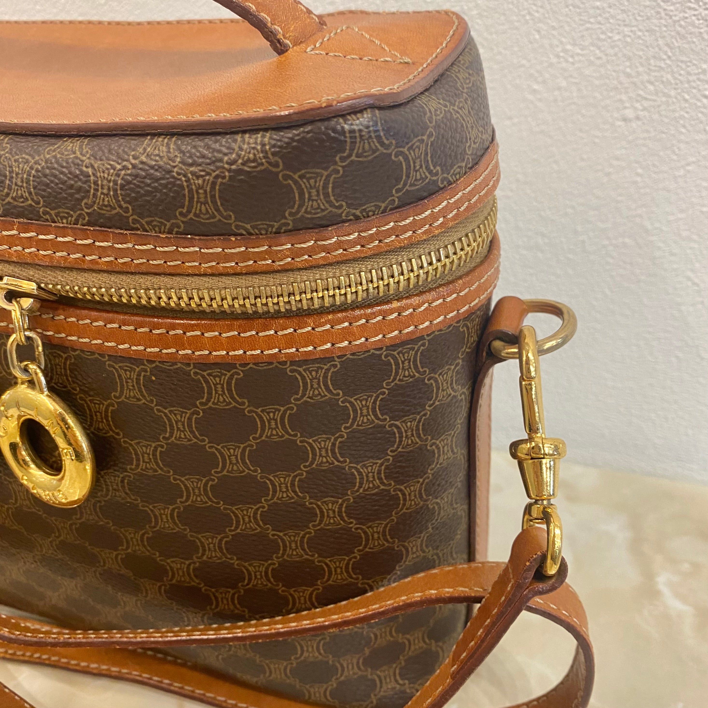 CELINE マカダム 2wayハンドバッグ