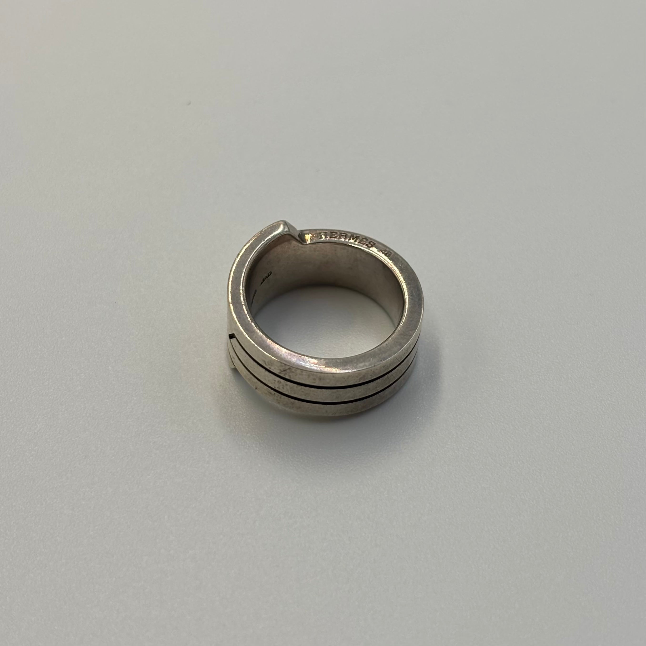 HERMES エルメス イタリーク リング 925