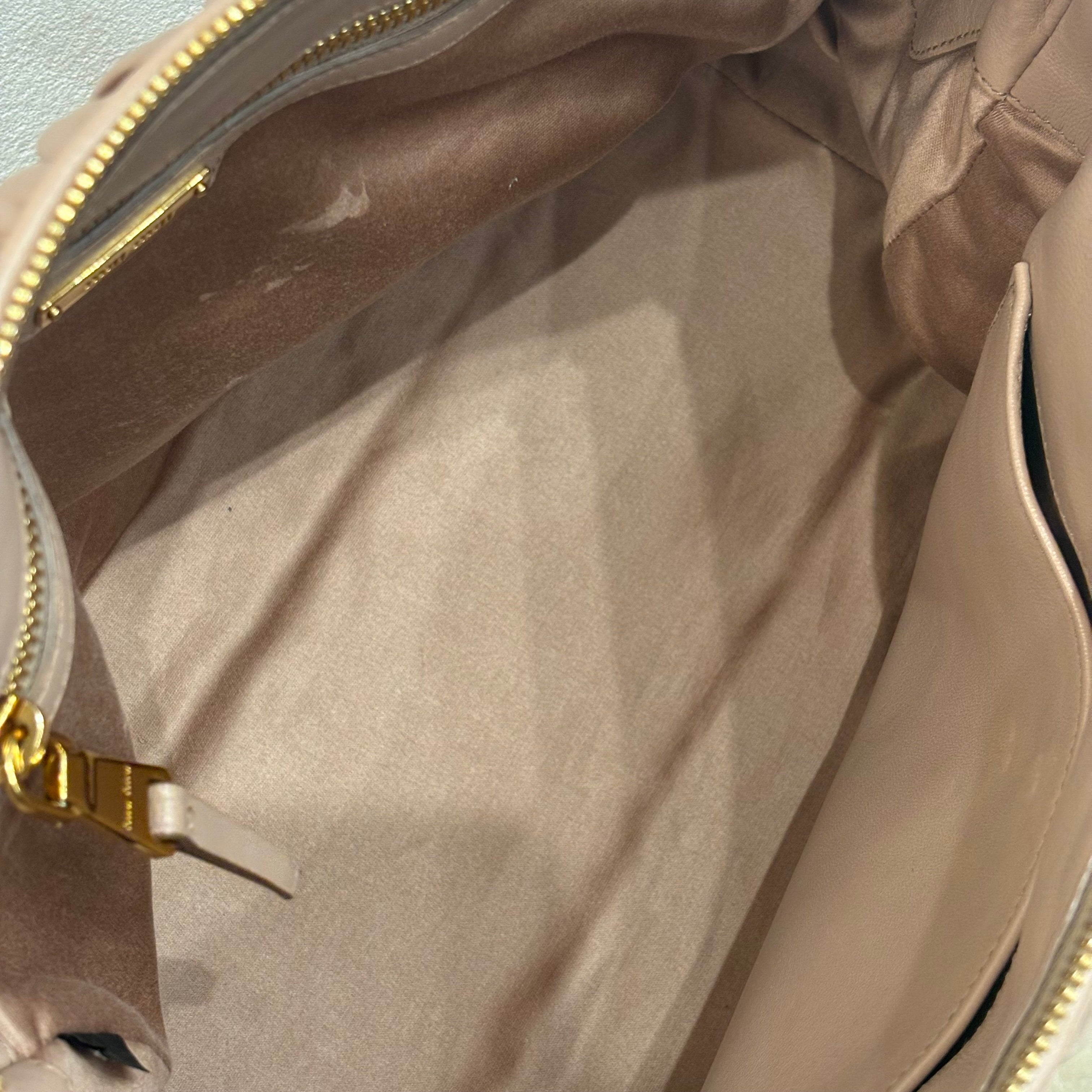 MiuMiu 2way ショルダーバッグ