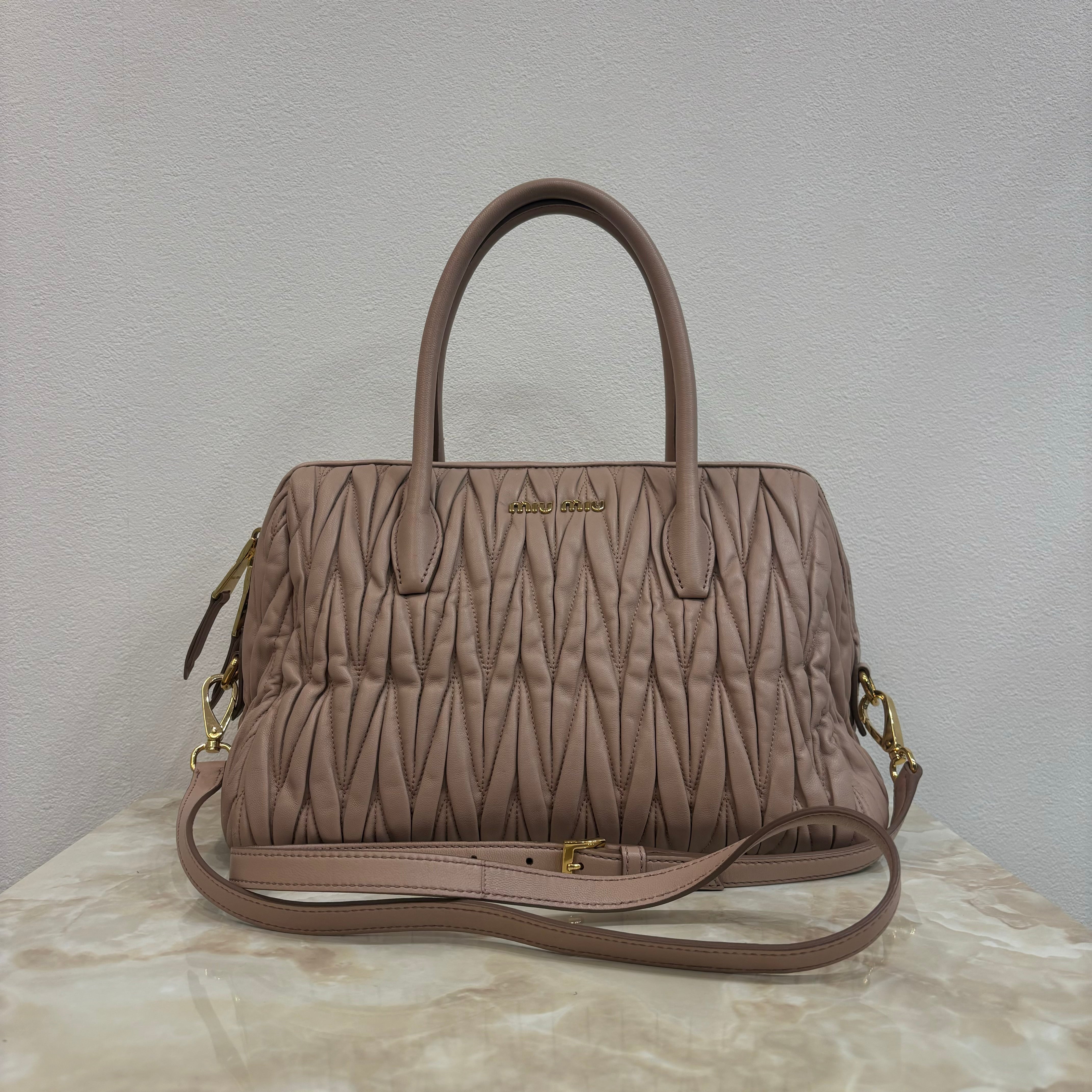 MiuMiu 2way ショルダーバッグ