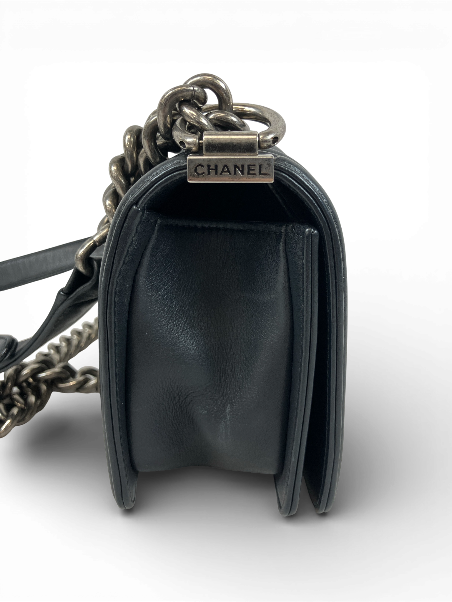 BOYCHANEL ボーイシャネル ショルダーバッグ キャビアスキン ココマーク チェーン