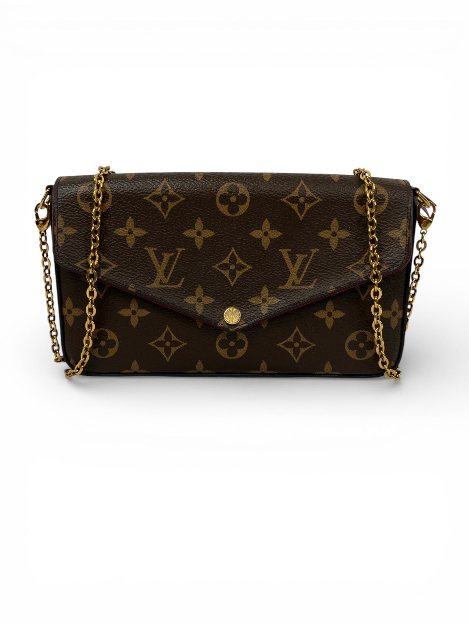 LOUIS VUITTON ポシェットフェリシー チェーンショルダーバッグ モノグラム M61276