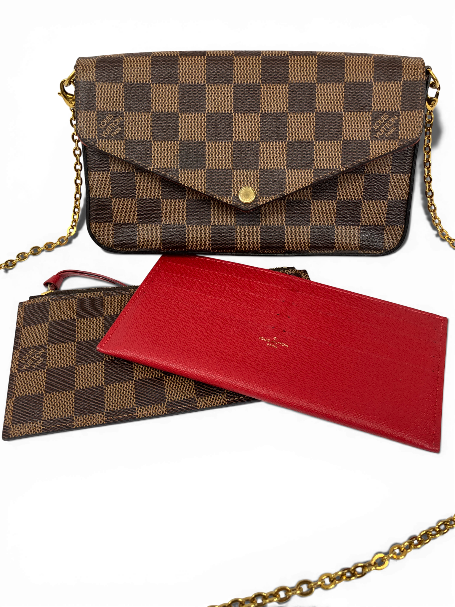 LOUIS VUITTON ルイヴィトン ダミエ ポシェットフェリシー N40492