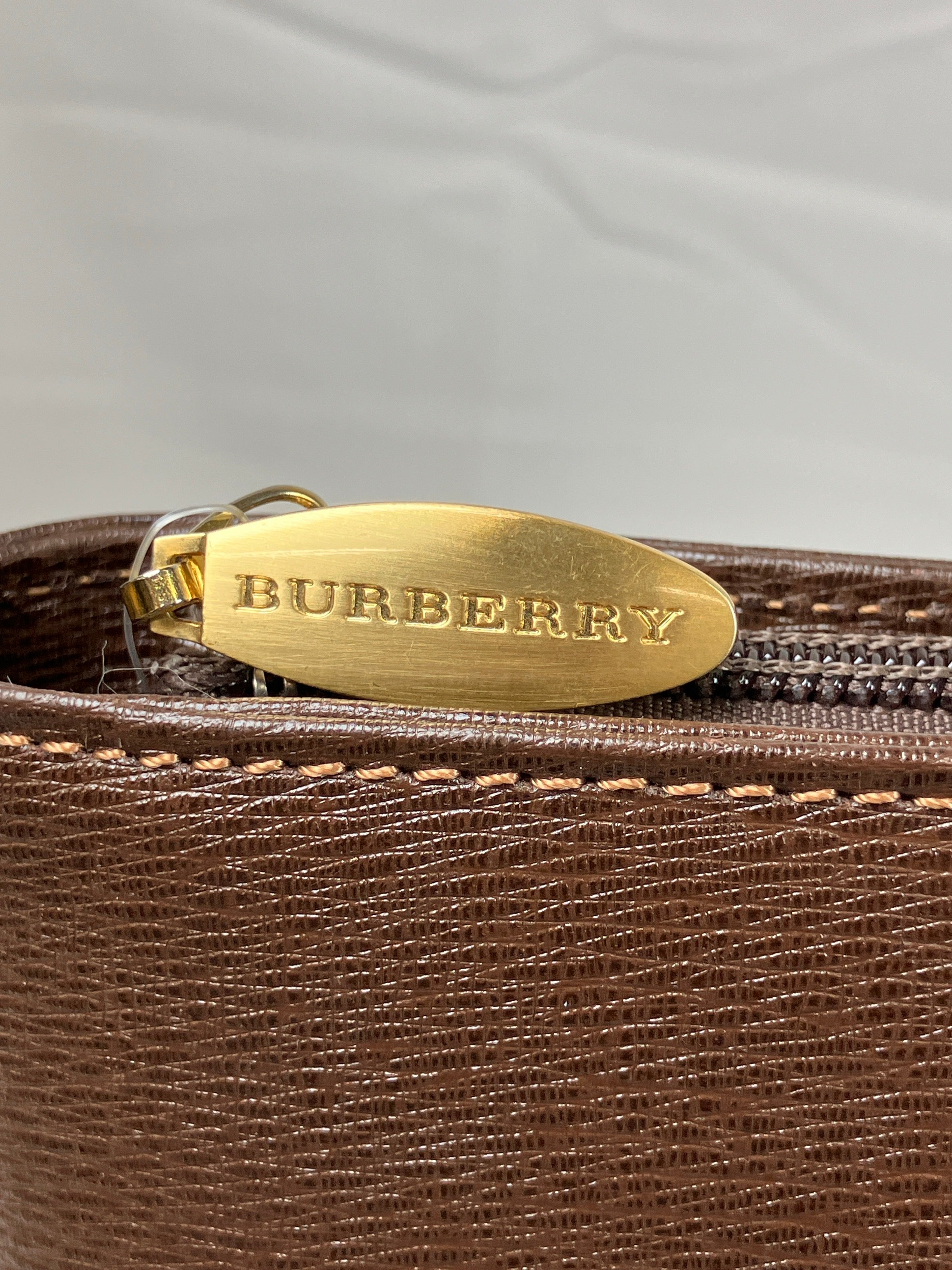 BURBERRY Vintage 90s トートバッグ セミショルダー ノバチェック