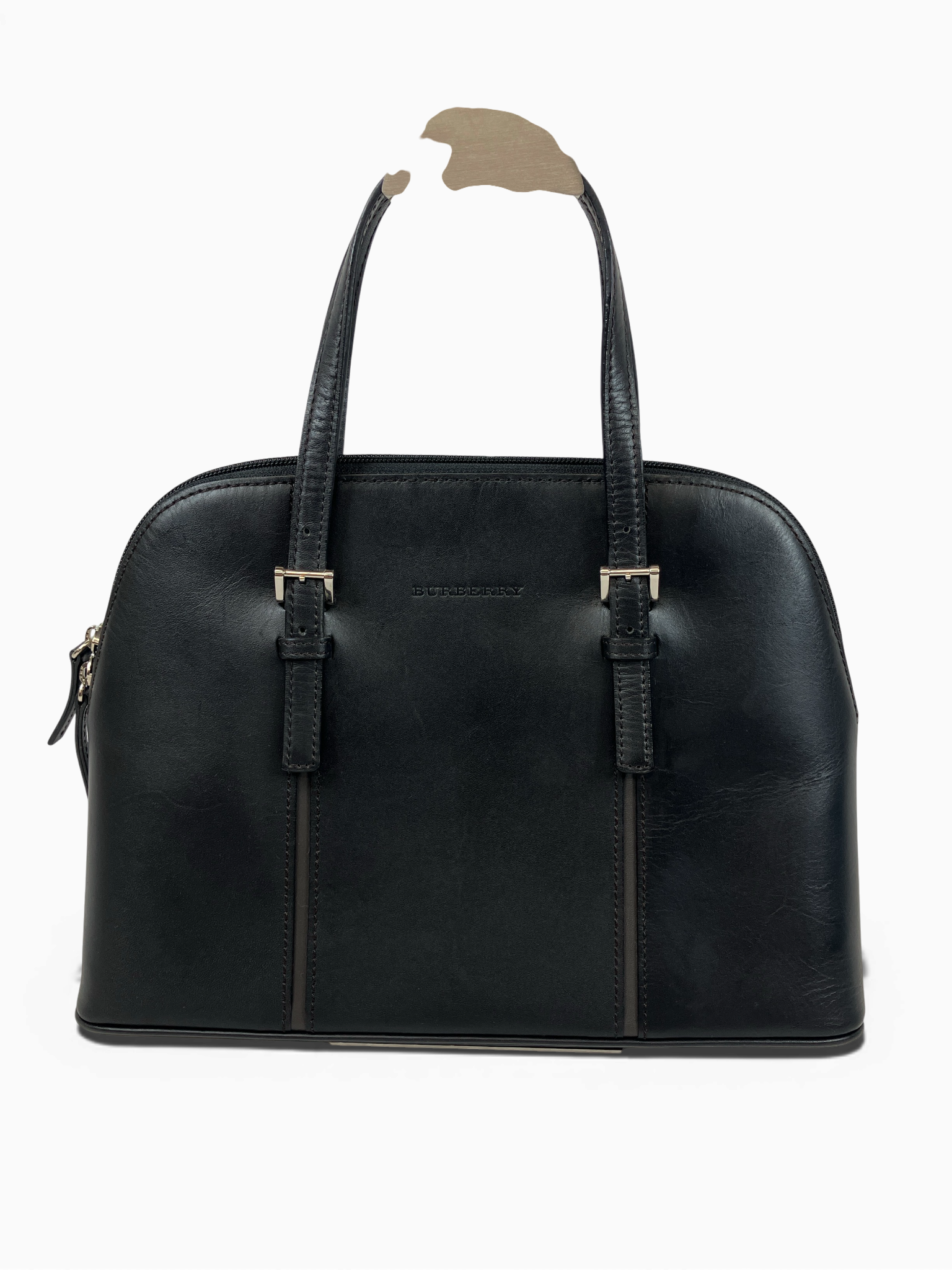 BURBERRY バーバリー ハンドバッグ ノバチェック ブラック