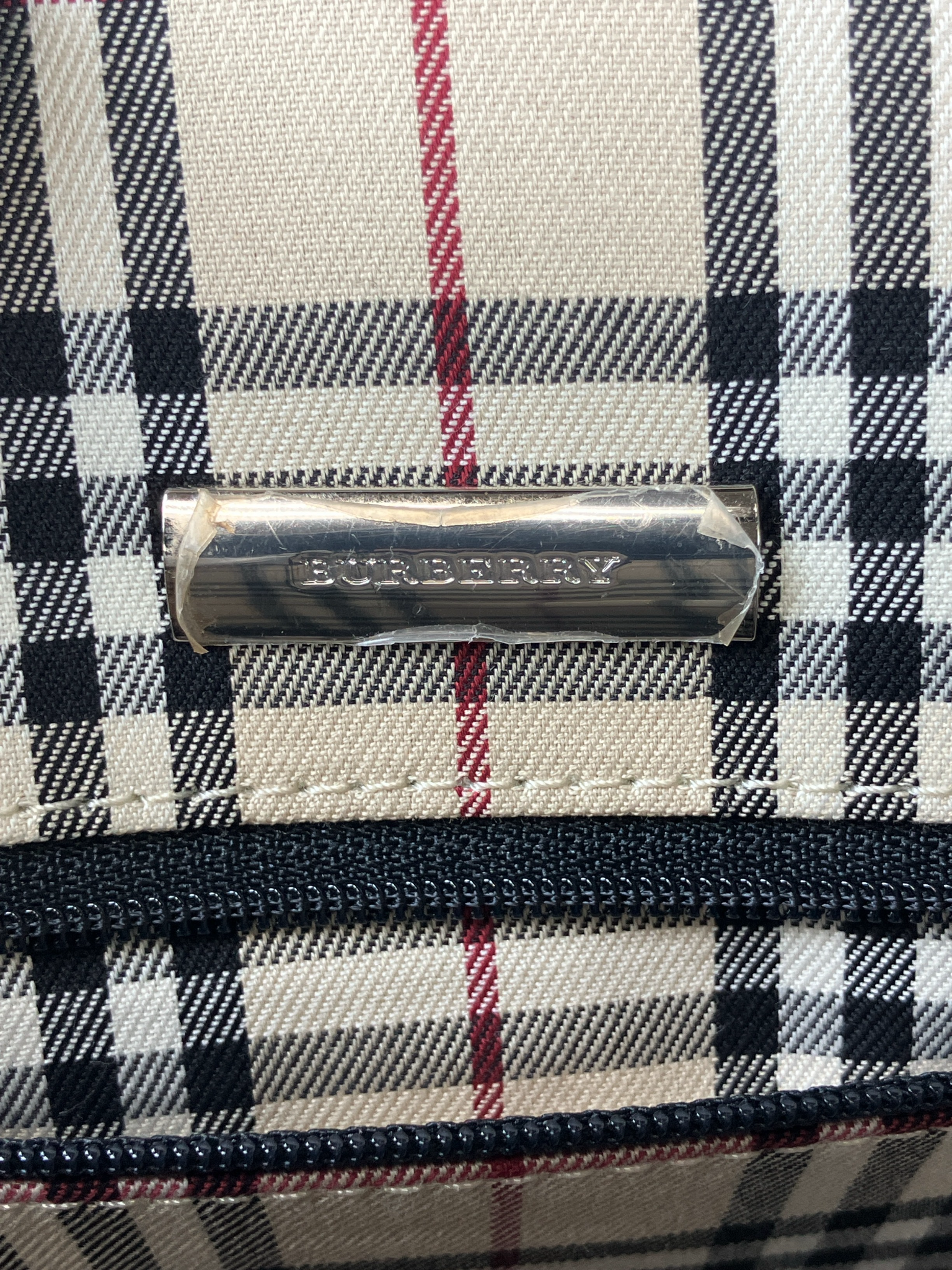 BURBERRY バーバリー ハンドバッグ ノバチェック ブラック