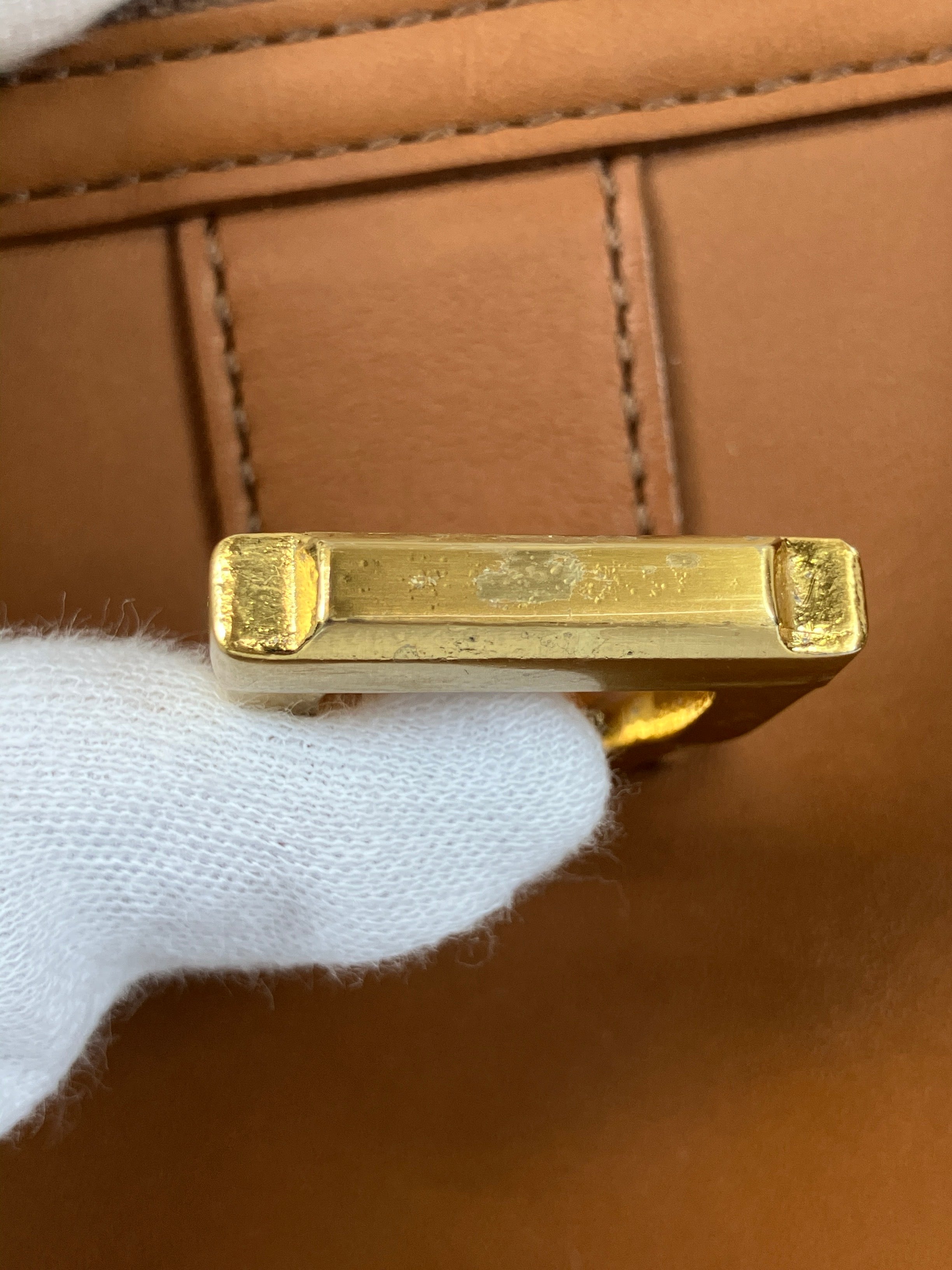 BURBERRY バーバリー ボストンバッグ ハンドバッグ ノバチェック キャメル