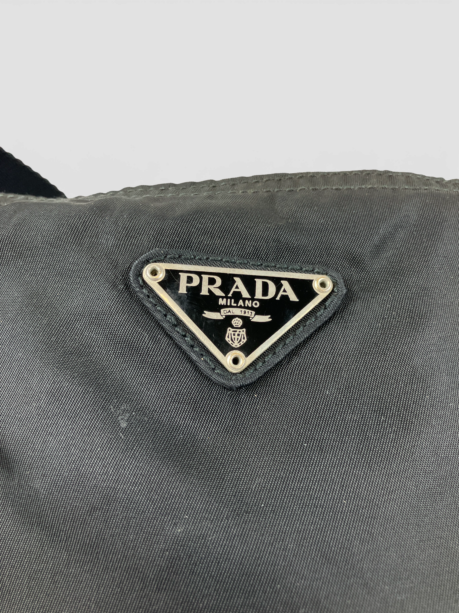 PRADA プラダ ショルダーバッグ テスート ブラック ナイロン 三角ロゴ