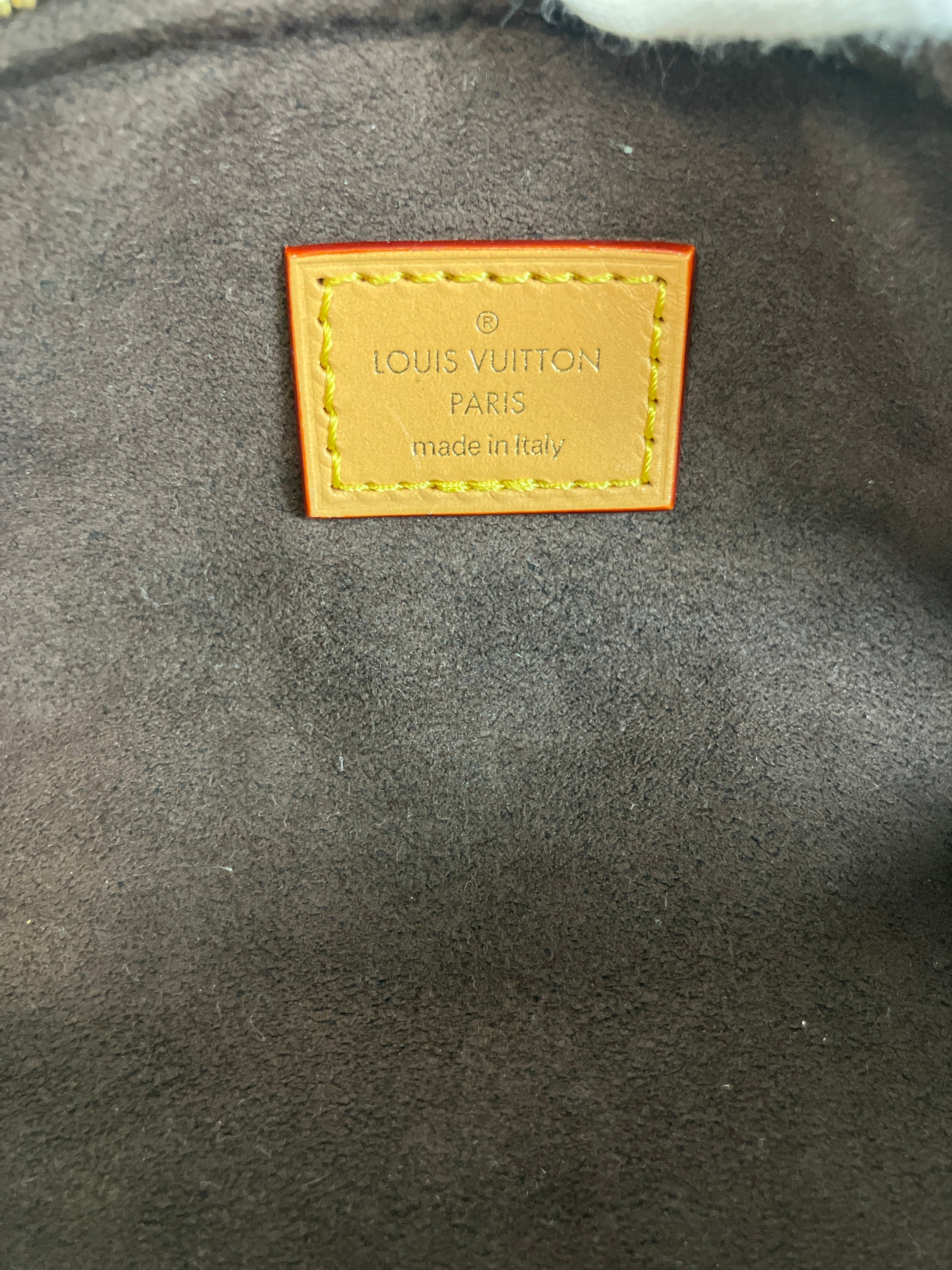 LOUIS VUITTON ミニ バムバッグ モノグラム ショルダーバッグ ブラウン M82335