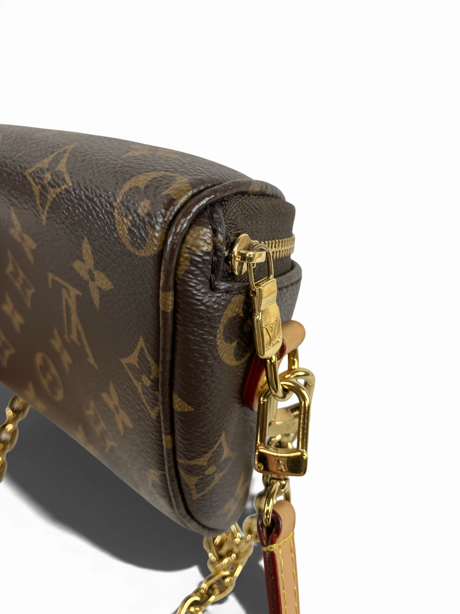 LOUIS VUITTON ミニ バムバッグ モノグラム ショルダーバッグ ブラウン M82335