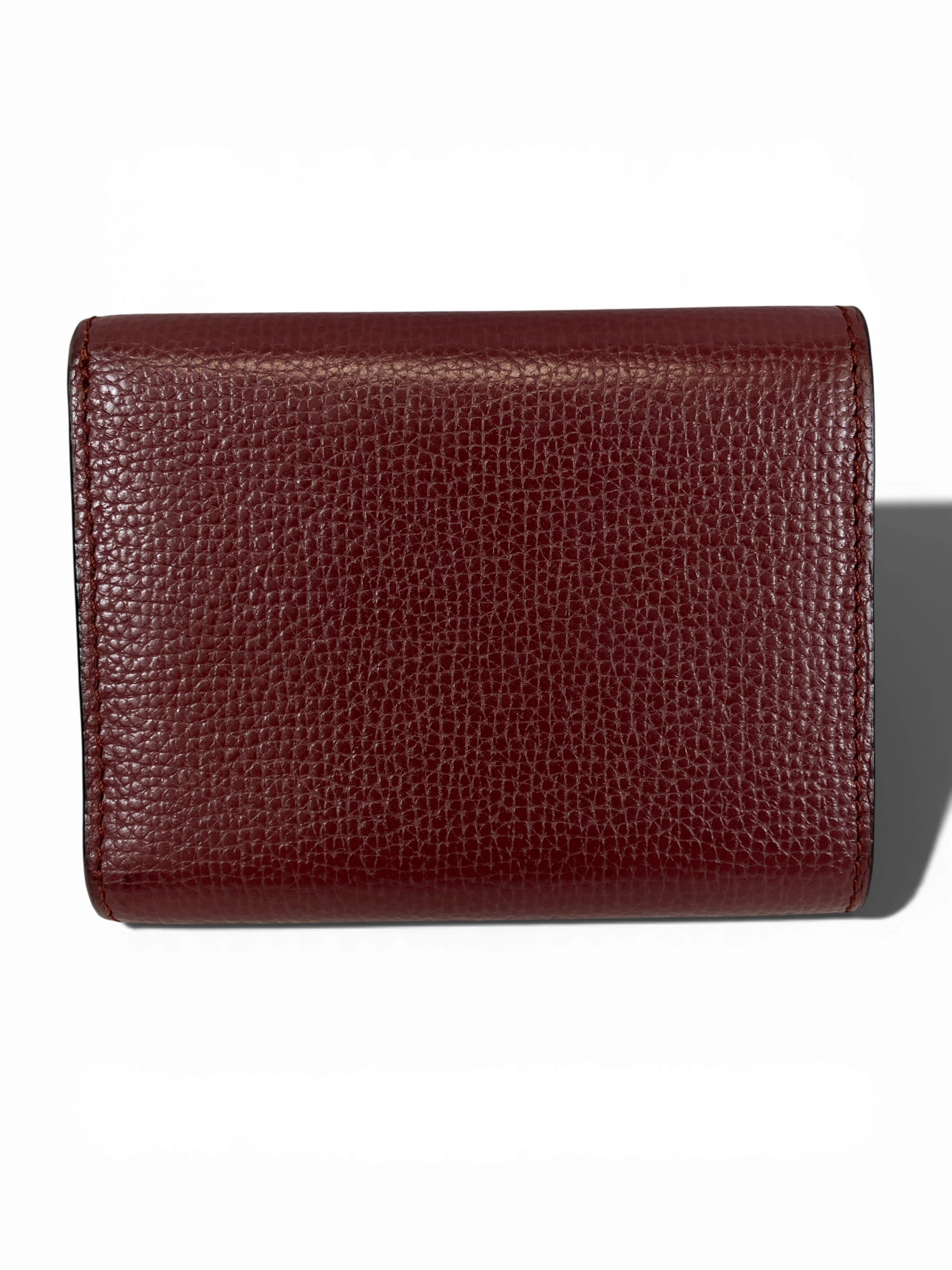 LOEWE ロエベ 三つ折り財布 コンパクトウォレット アナグラム トライフォールド ボルドー C821TR2X02 6220 BAYA