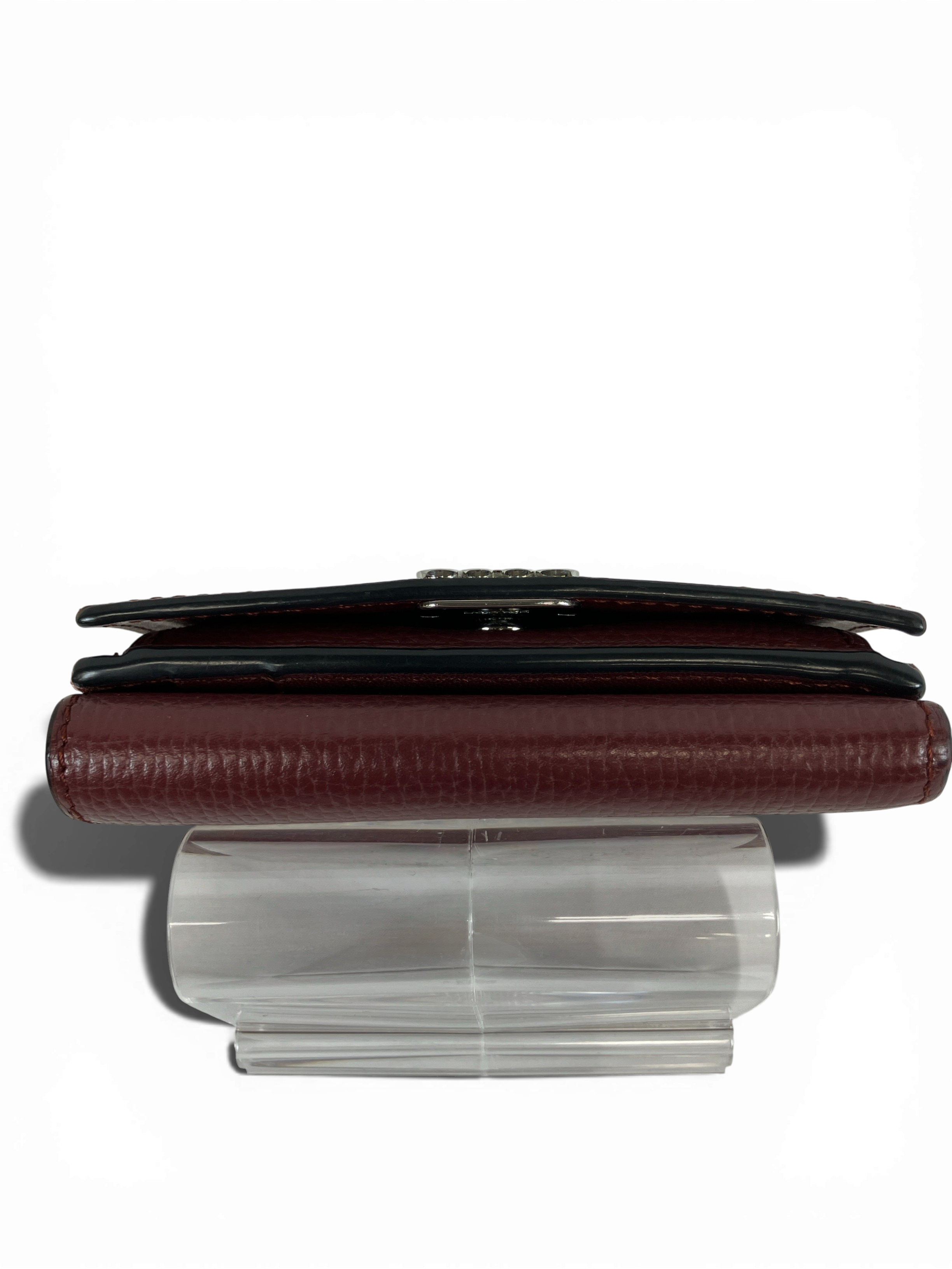 LOEWE ロエベ 三つ折り財布 コンパクトウォレット アナグラム トライフォールド ボルドー C821TR2X02 6220 BAYA