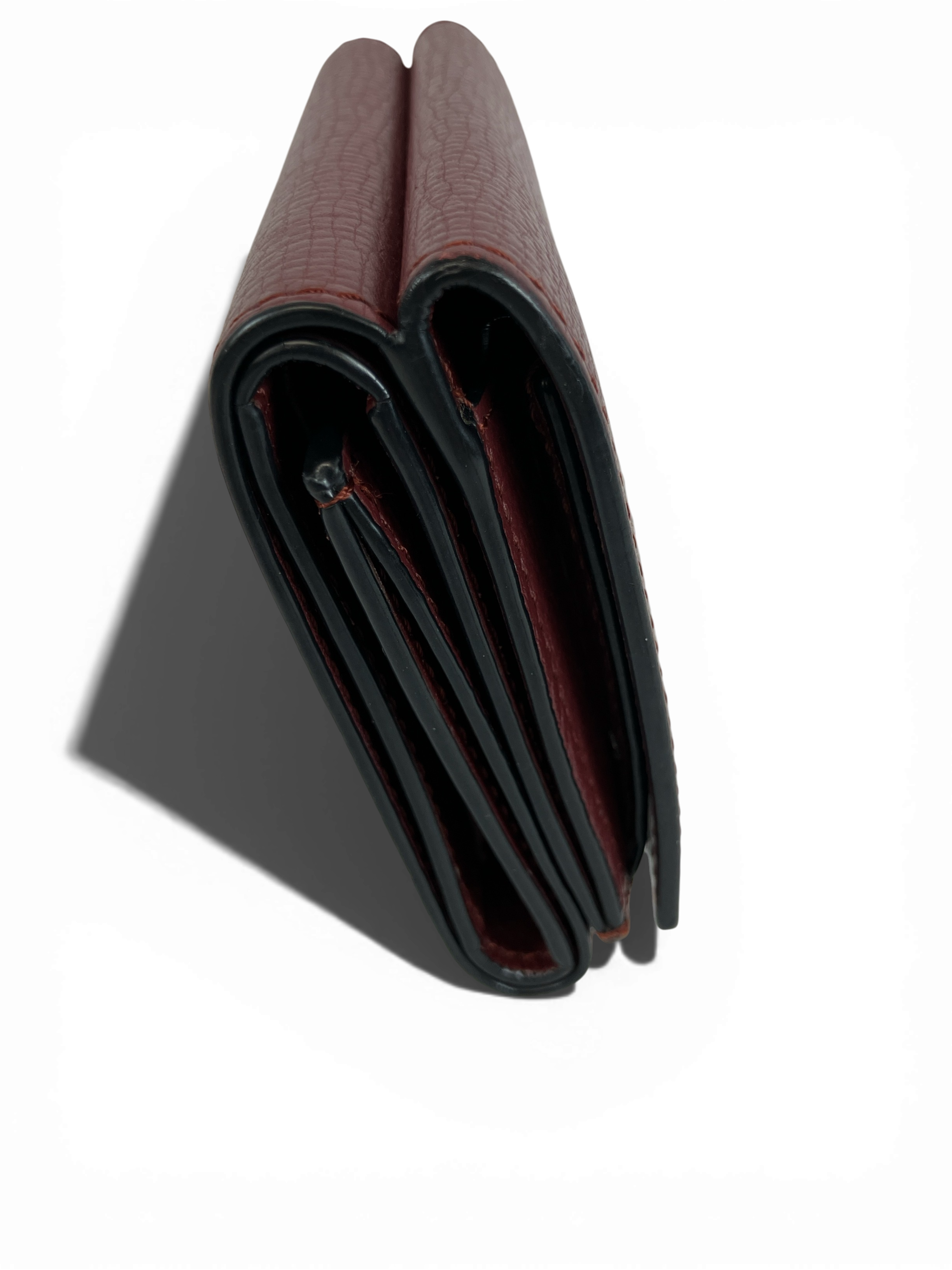 LOEWE ロエベ 三つ折り財布 コンパクトウォレット アナグラム トライフォールド ボルドー C821TR2X02 6220 BAYA