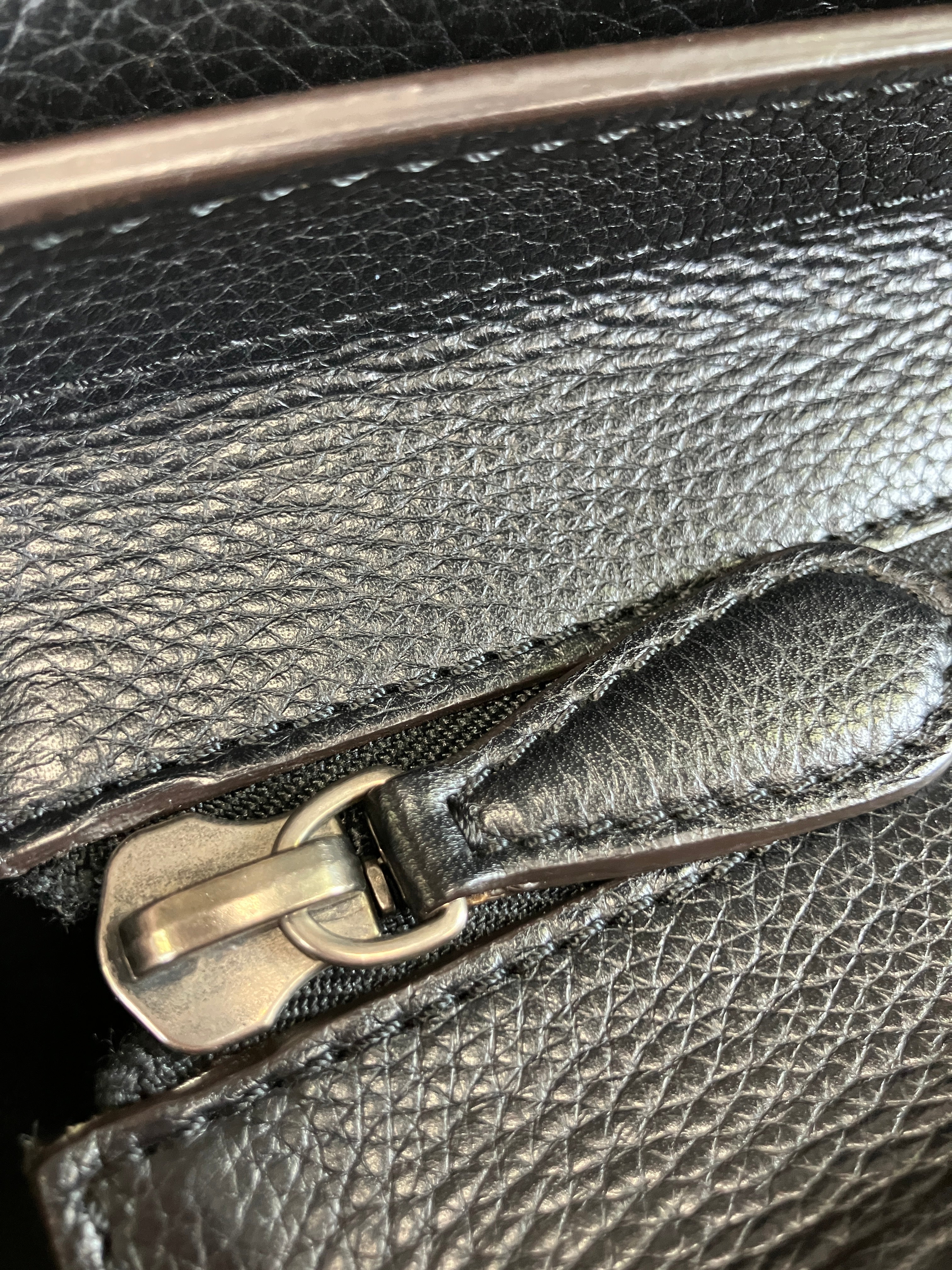 CELINE セリーヌ ラゲージ マイクロショッパー ハンドバッグ ブラック