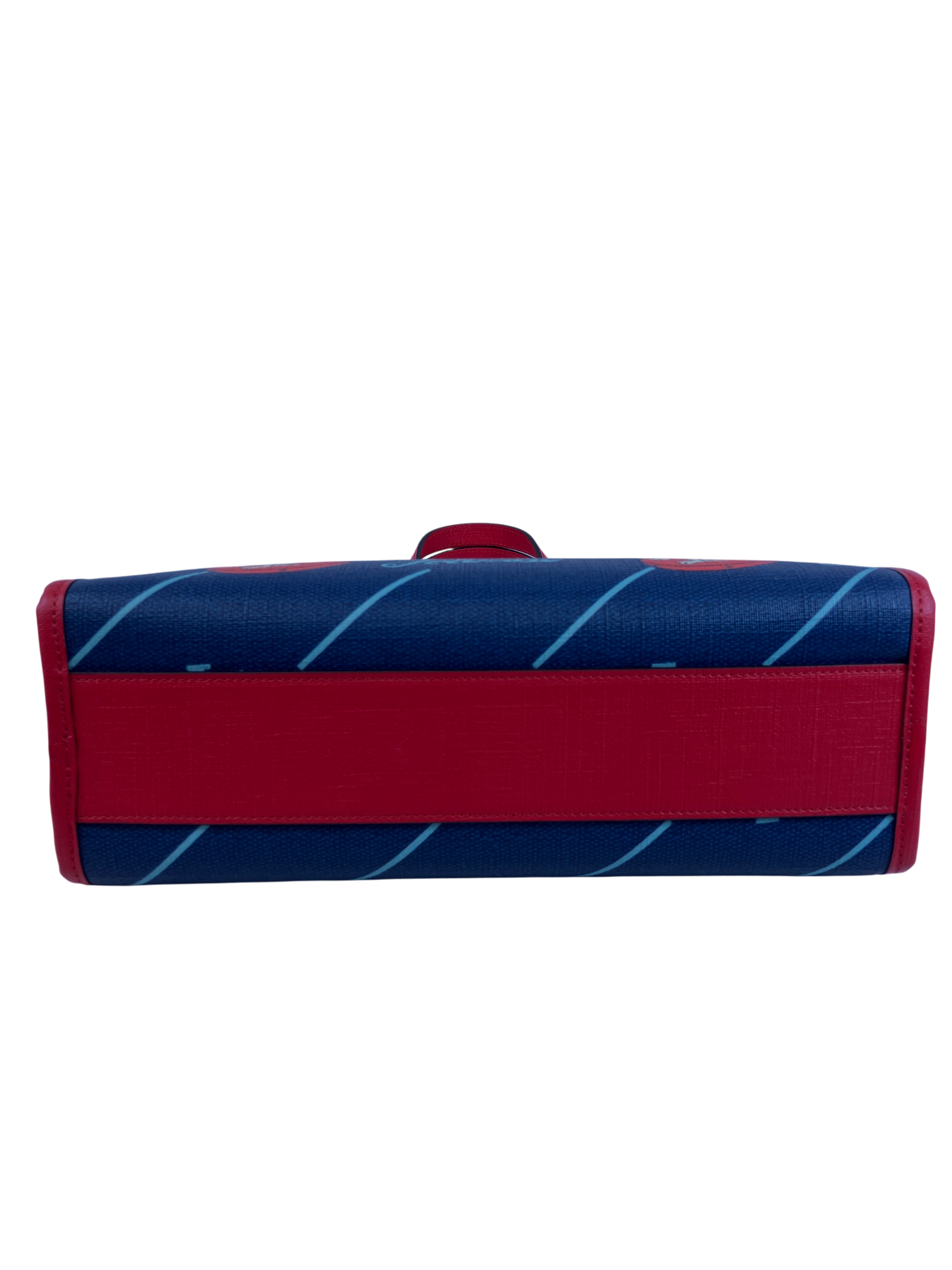 GUCCI グッチ チルドレンズ THE JETSONS ジェットソン ネイビー レッド トートバッグ ハンドバッグ 605614